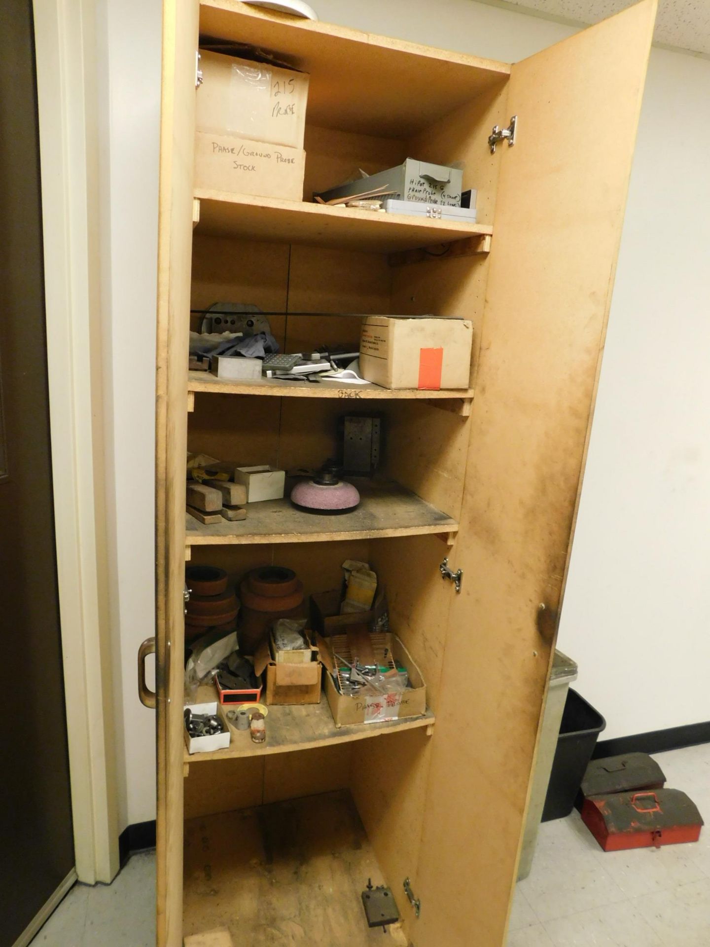 Cabinet with Contents