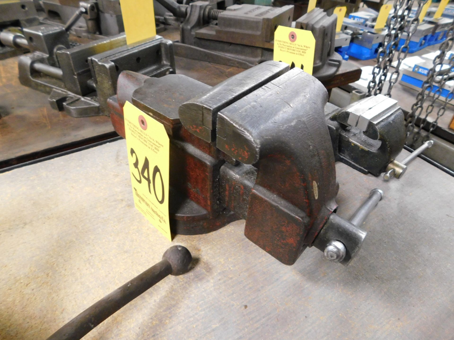 Columbian D44-MS, 4" Bench Vise