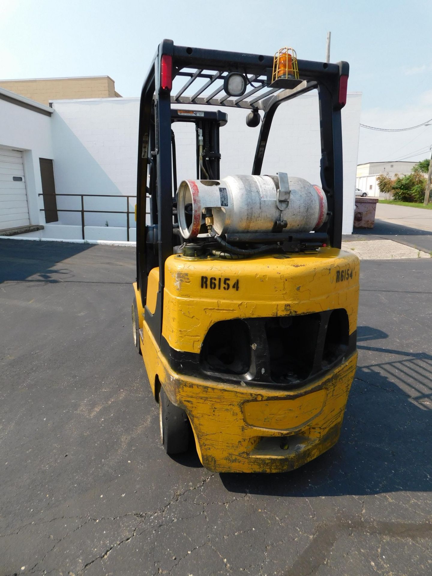 Yale 5,000 Lb. Fork Lift, Model GLC060VXNVSE085, s/n A910V07507D, LP, Hard Tire, Side Shift, Power - Image 8 of 12