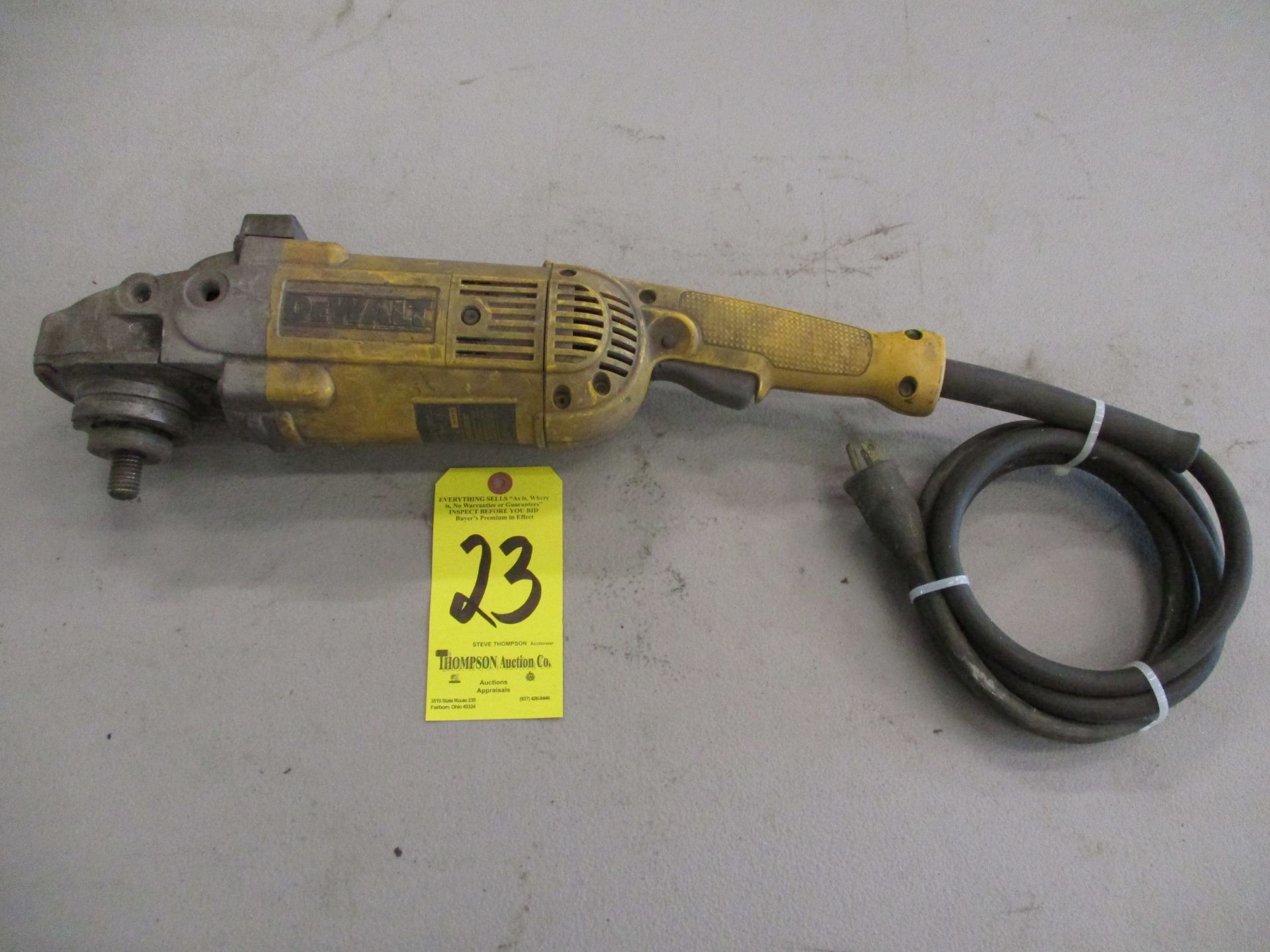 Dewalt 7" Right Angle Grinder