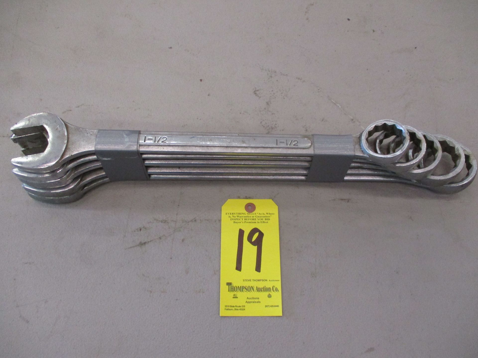 Open & Box End Wrenches, 1 1/2" - 2"