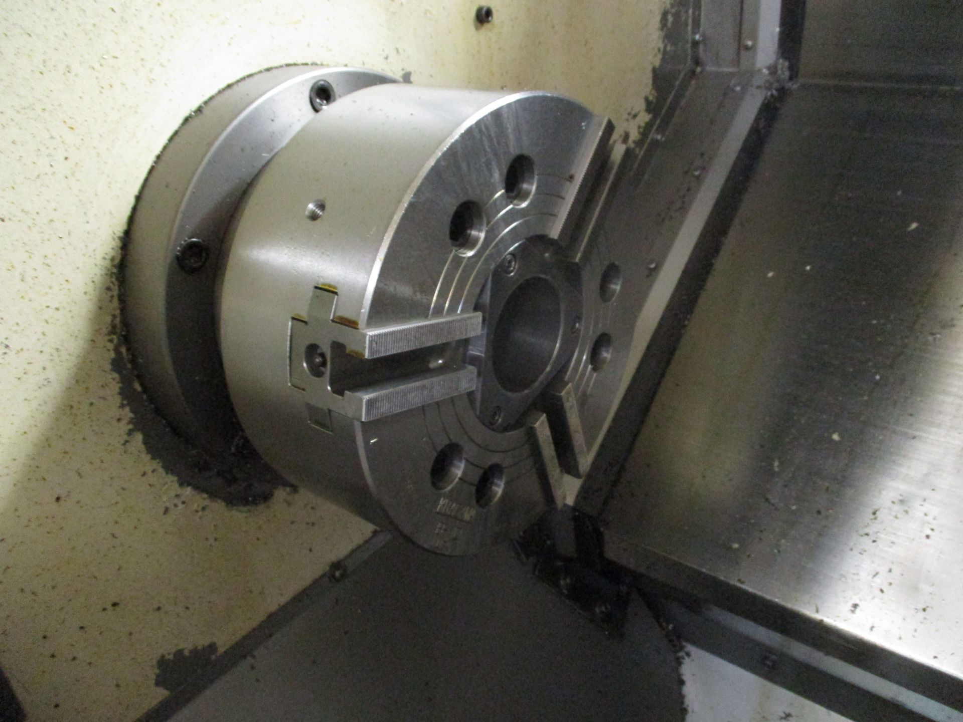 Okuma Cadet Model LNC-8 CNC Turning Center, s/n D191, 10" 3-Jaw Chuck, 12-Station Turret, Tailstock, - Image 3 of 10