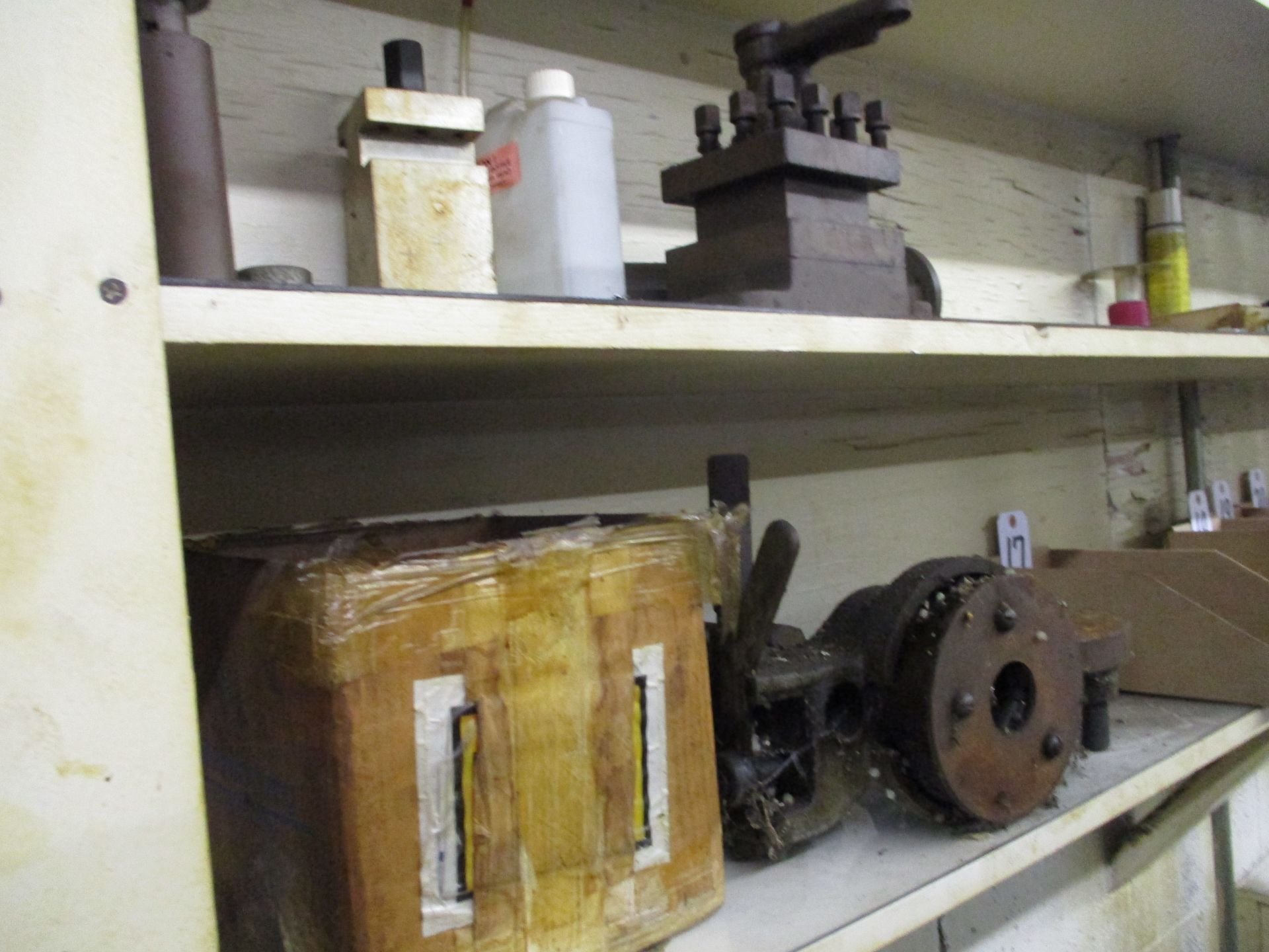 Warner & Swasey #1AC Automatic Chucker, s/n 1910275, with Tool Holders on Shelf - Image 8 of 11