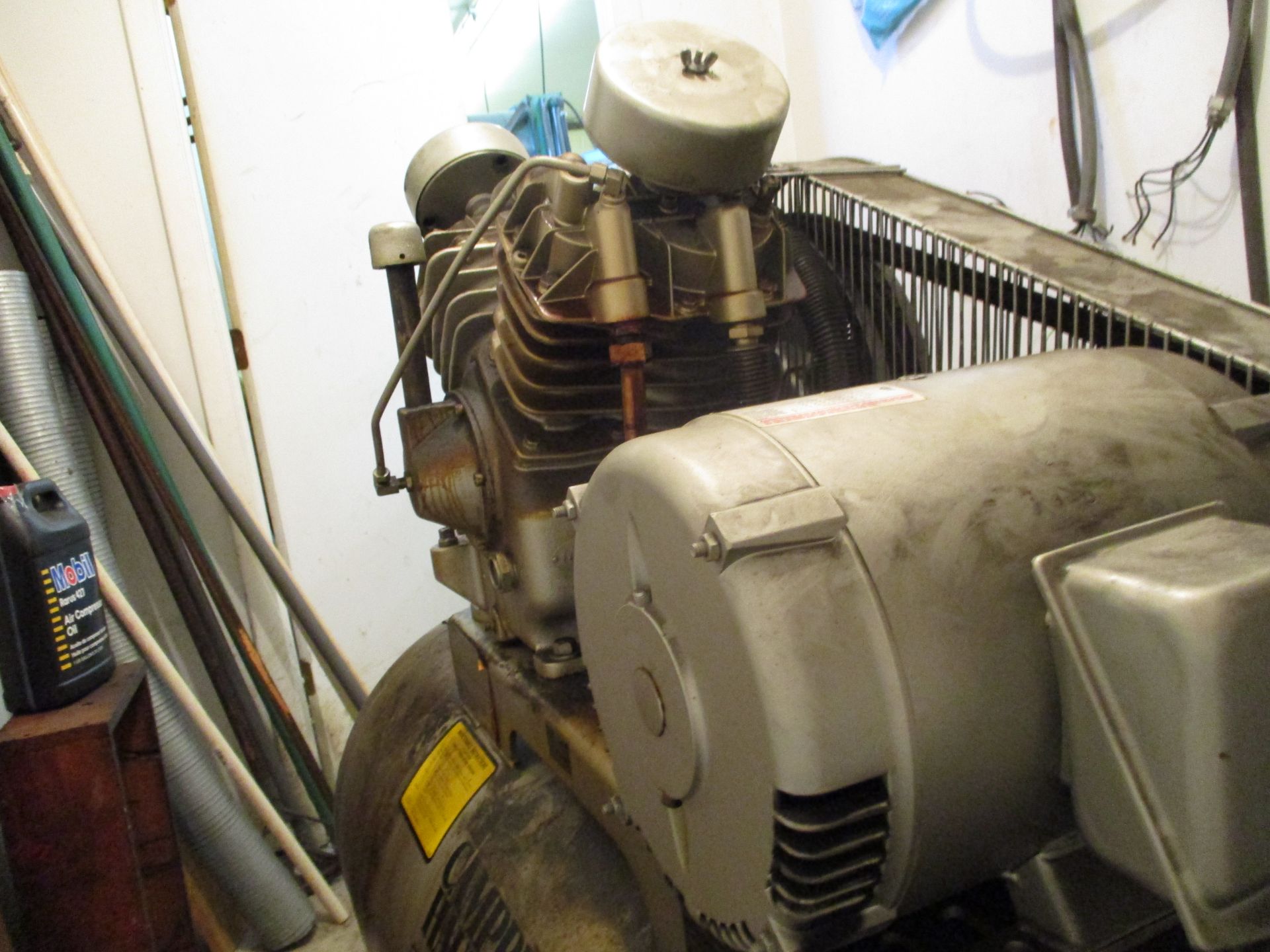 Campbell Hausfeld 10 HP, 2-Stage Tank Mounted Air Compressor - Image 3 of 7