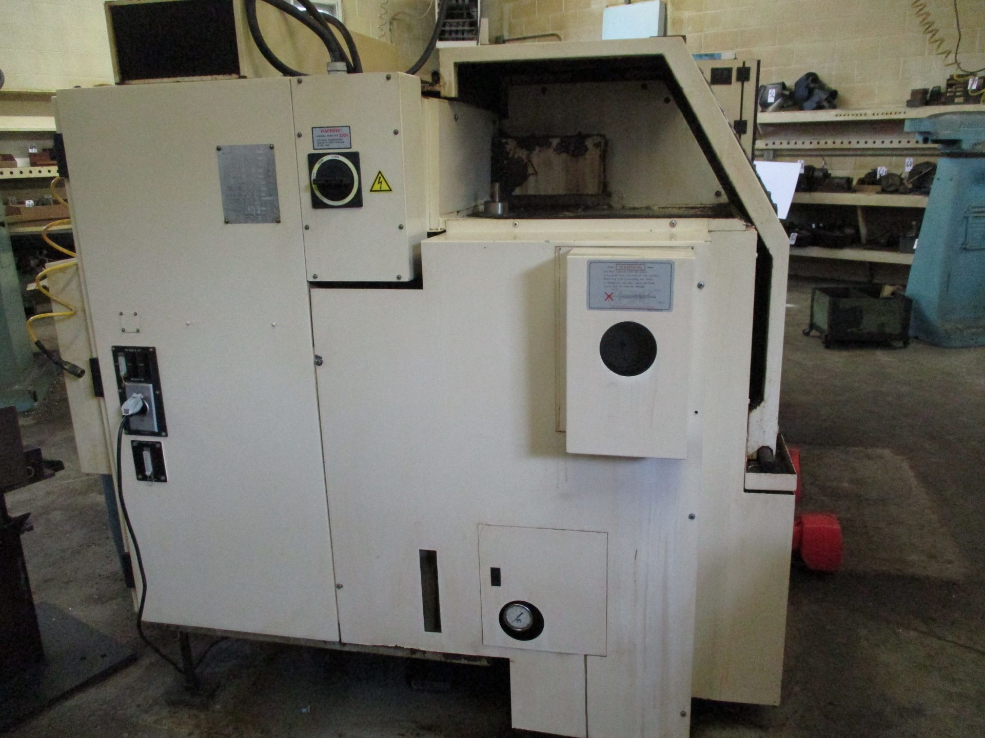 Okuma Cadet Model LNC-8 CNC Turning Center, s/n D191, 10" 3-Jaw Chuck, 12-Station Turret, Tailstock, - Image 8 of 10