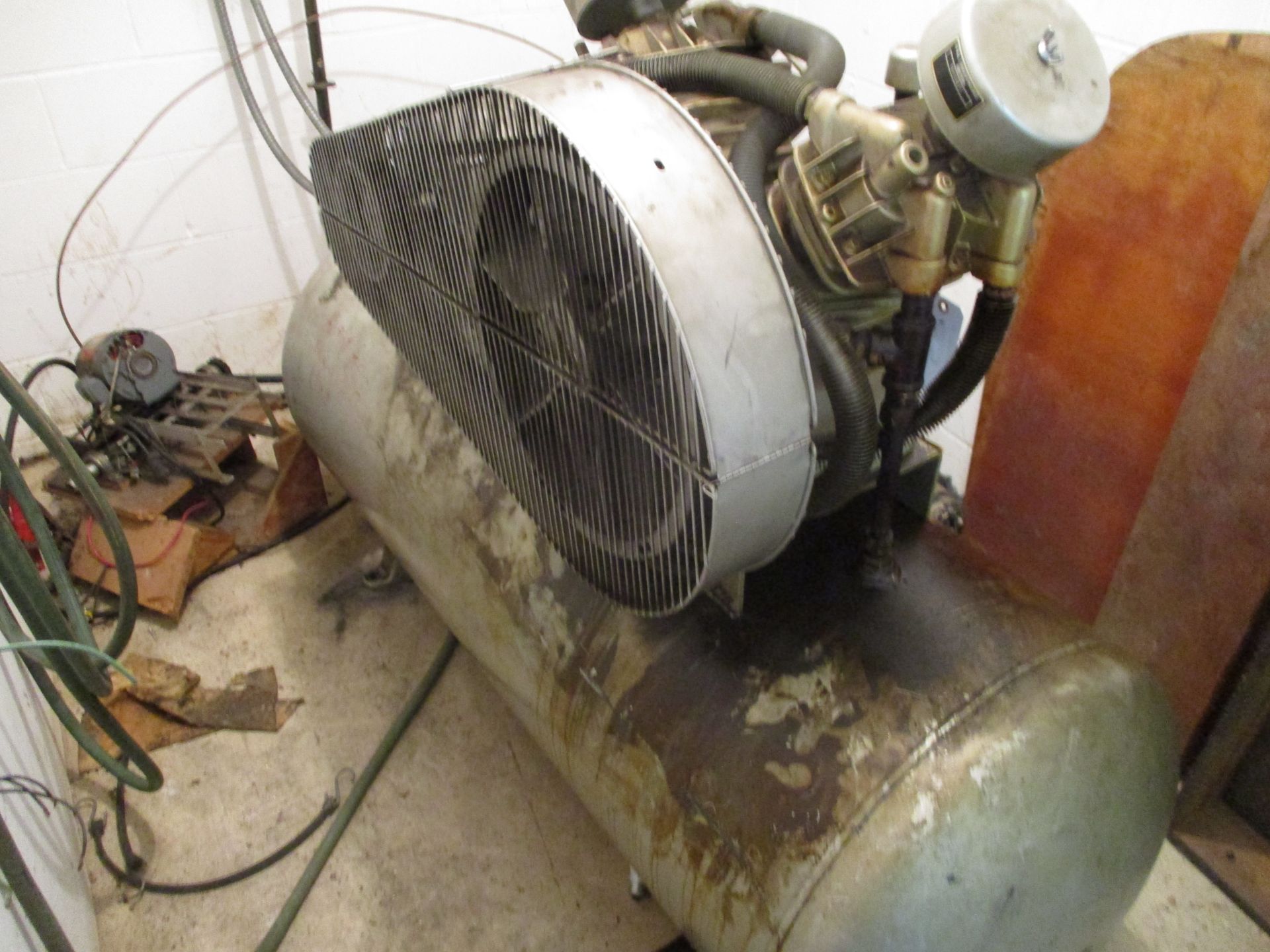 Campbell Hausfeld 10 HP, 2-Stage Tank Mounted Air Compressor - Image 2 of 7