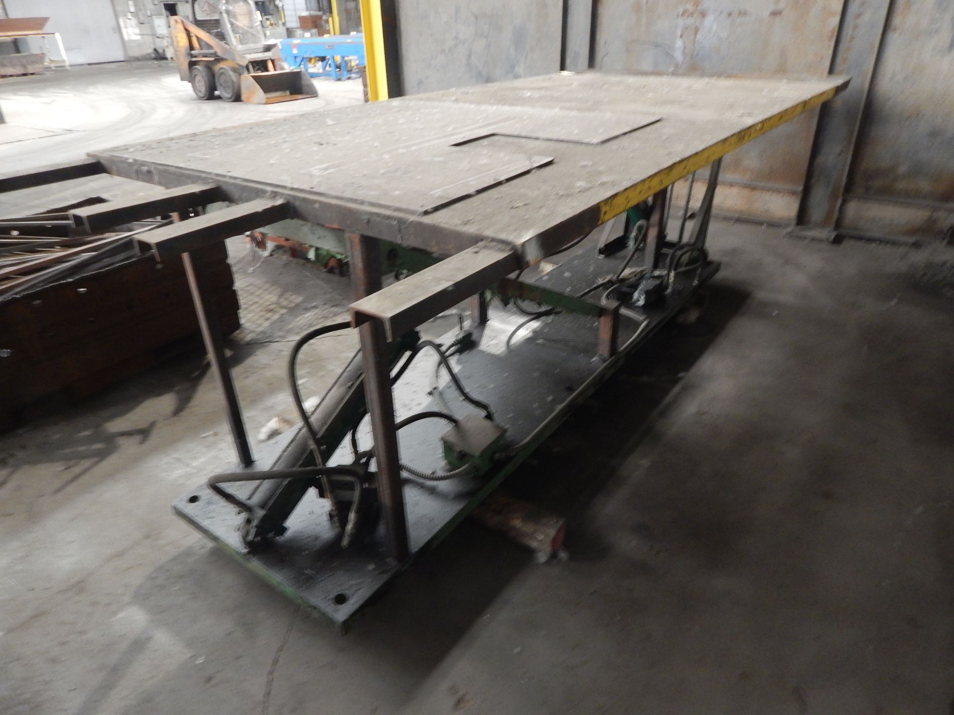 Hydraulic Scissor Lift Table, Dual Cylinder, 60" X 124" Table Size - Image 4 of 5