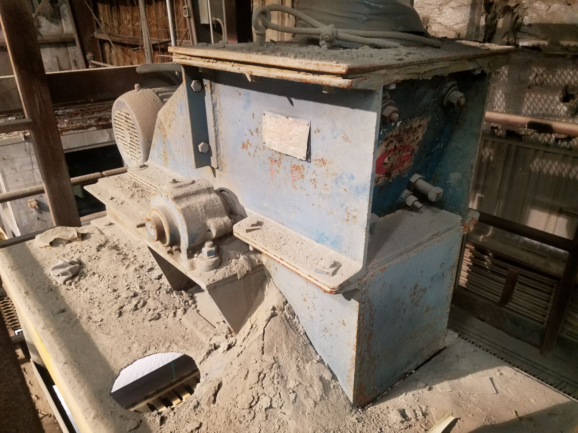 Zinc Crushing/Processing Line, with Gruendler Model #14 Hammer Mill and Stephens-Adamson Power - Image 8 of 14