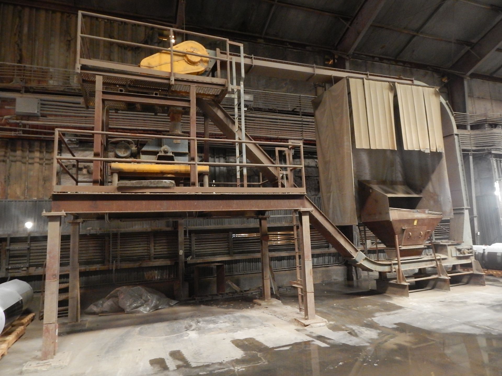 Zinc Crushing/Processing Line, with Gruendler Model #14 Hammer Mill and Stephens-Adamson Power - Image 2 of 14