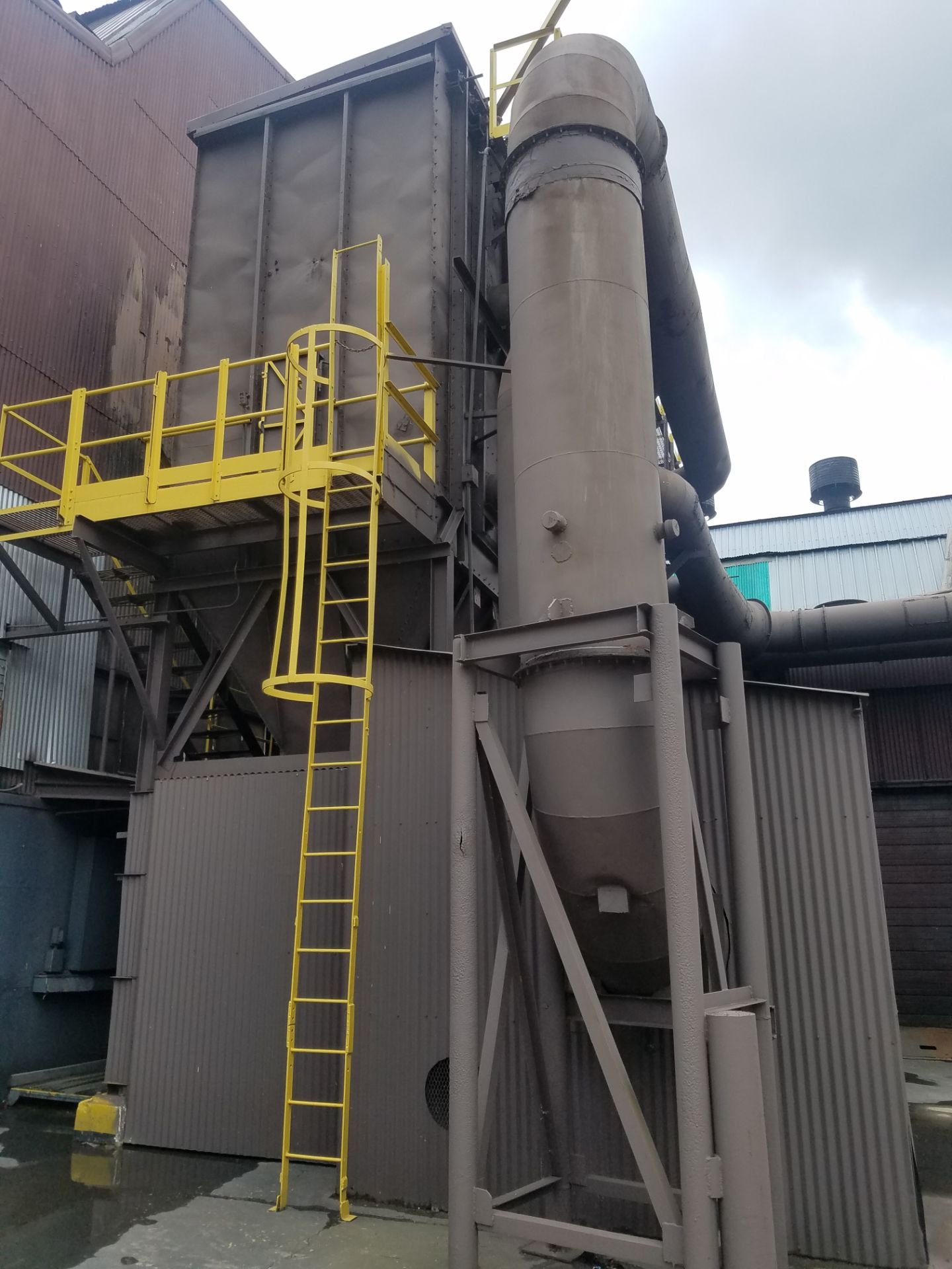 AAF-Ameritube 25,000 CFM Bag House/Dust Collector, s/n 1-276, Model AT750010, 500 Bag Capacity, With - Image 4 of 5