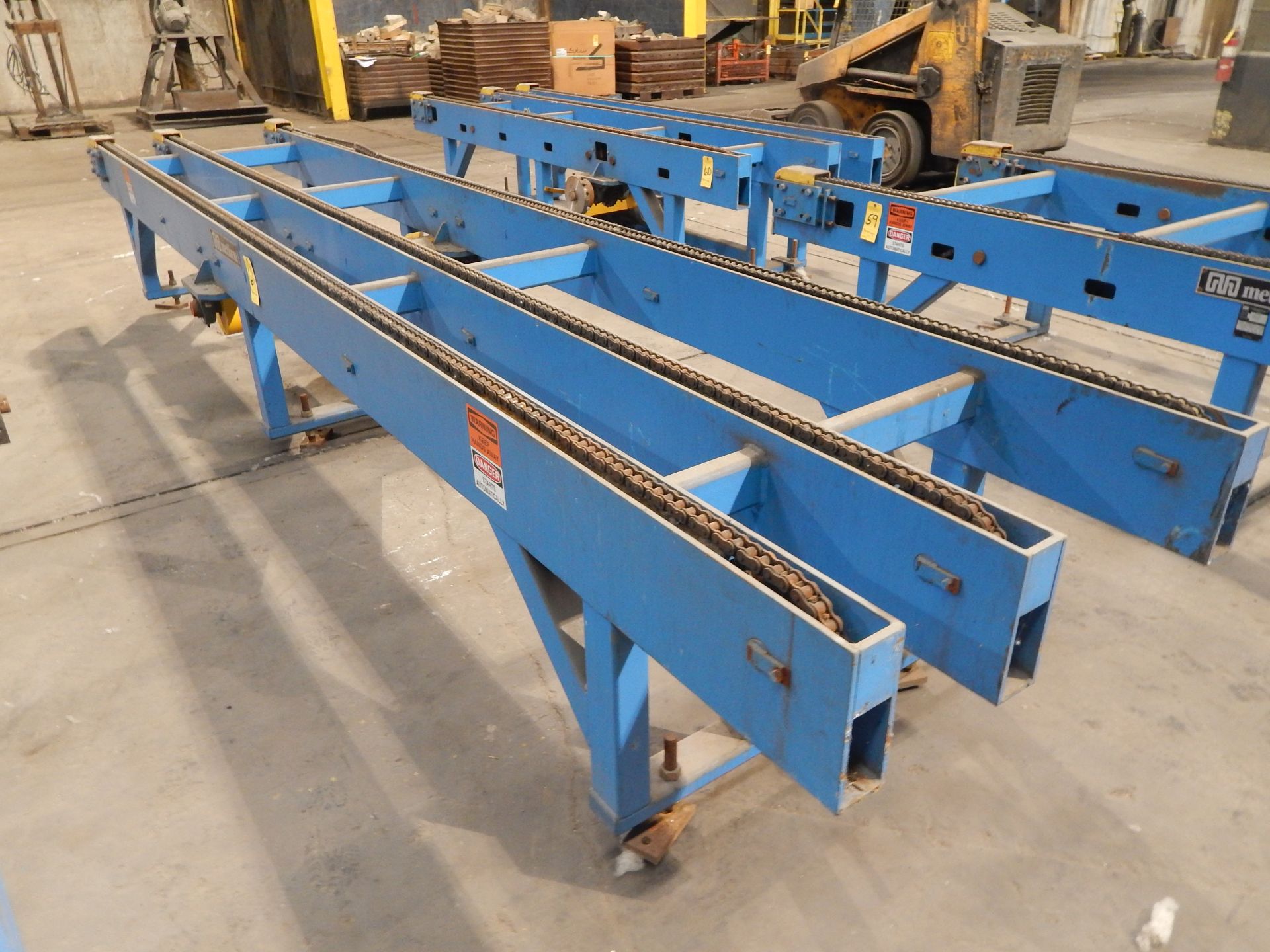 Metform Power Conveyor, 40" Wide X 216" Length