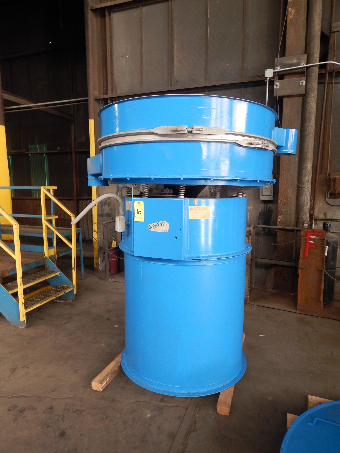 Midwest Industries Gyra-Vib Model ME60S8-8XP Separator/Sifter, s/n 0687-5008 - Image 2 of 6