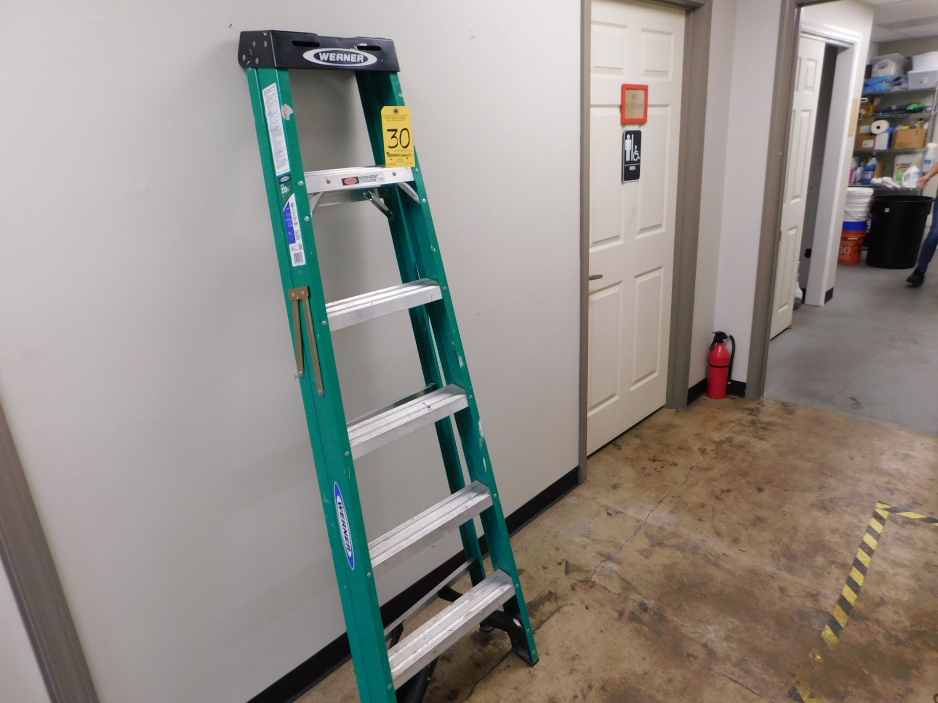 6' Werner Fiberglass Step Ladder