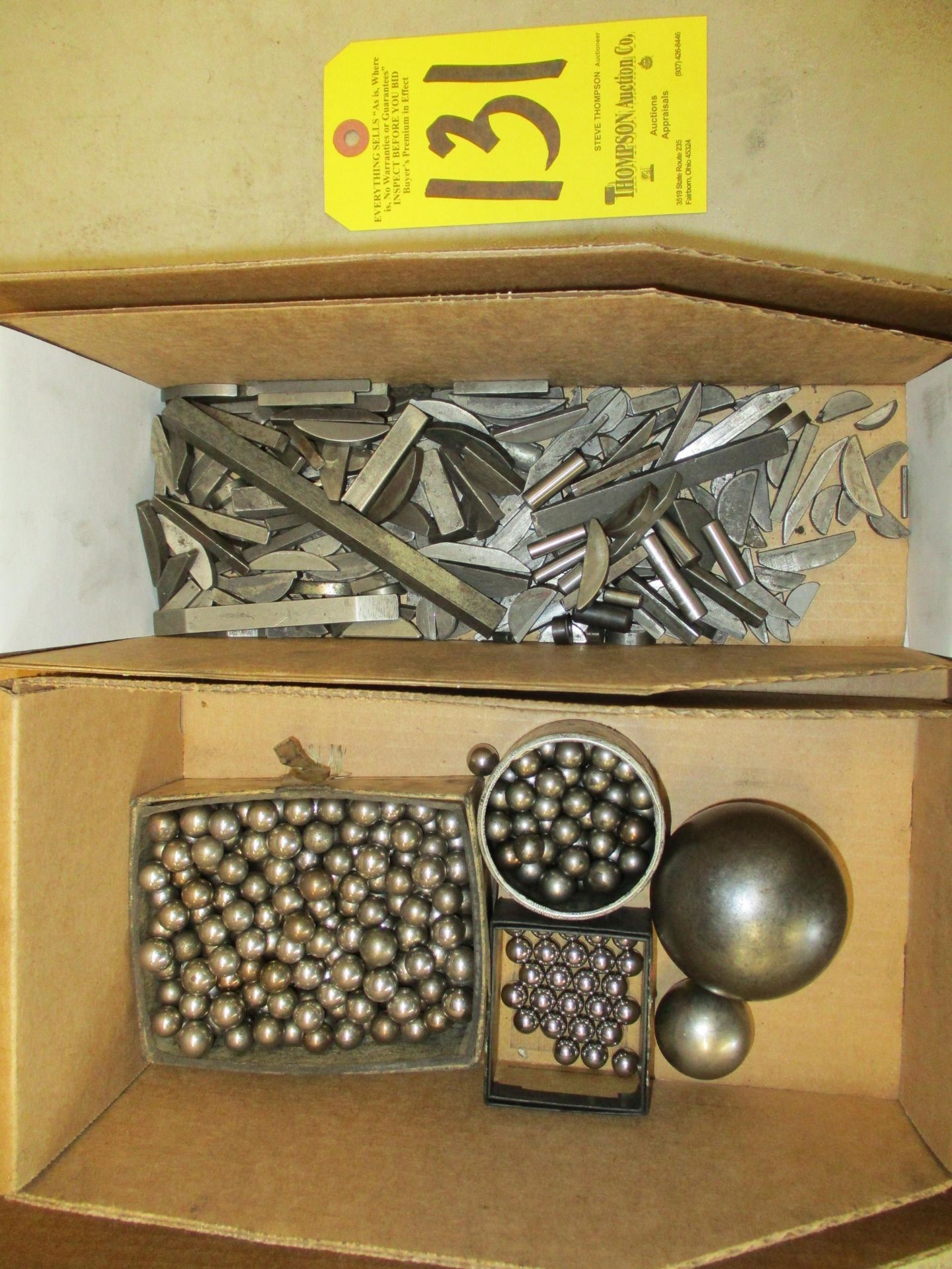 Steel Balls and Keyway Hardware