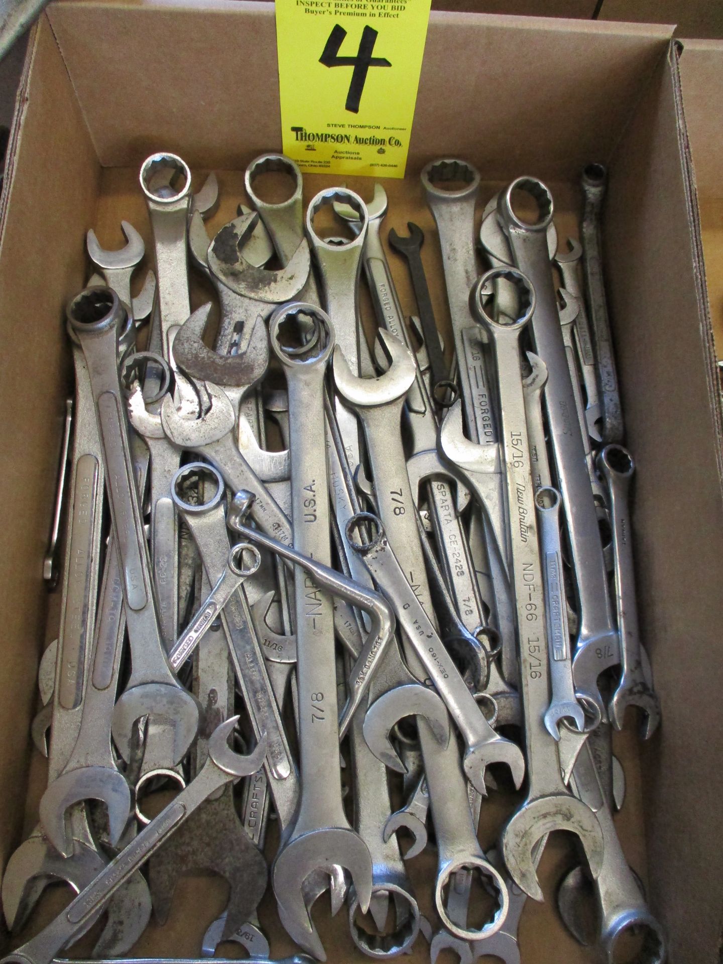 Open and Box End Wrenches