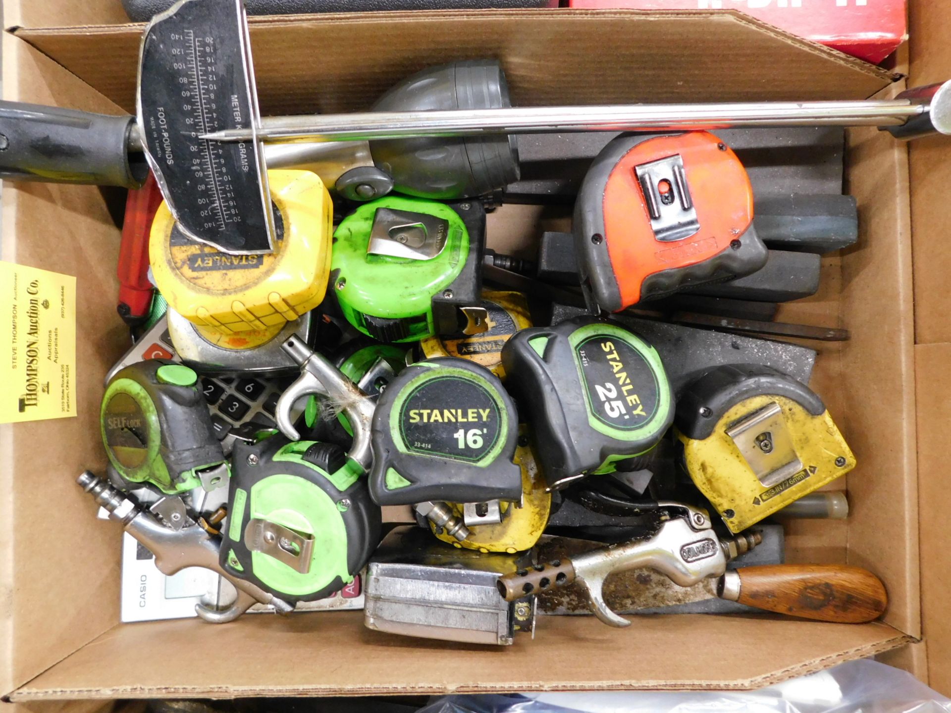 Flashlight, Tape Measures, Torque Wrenches