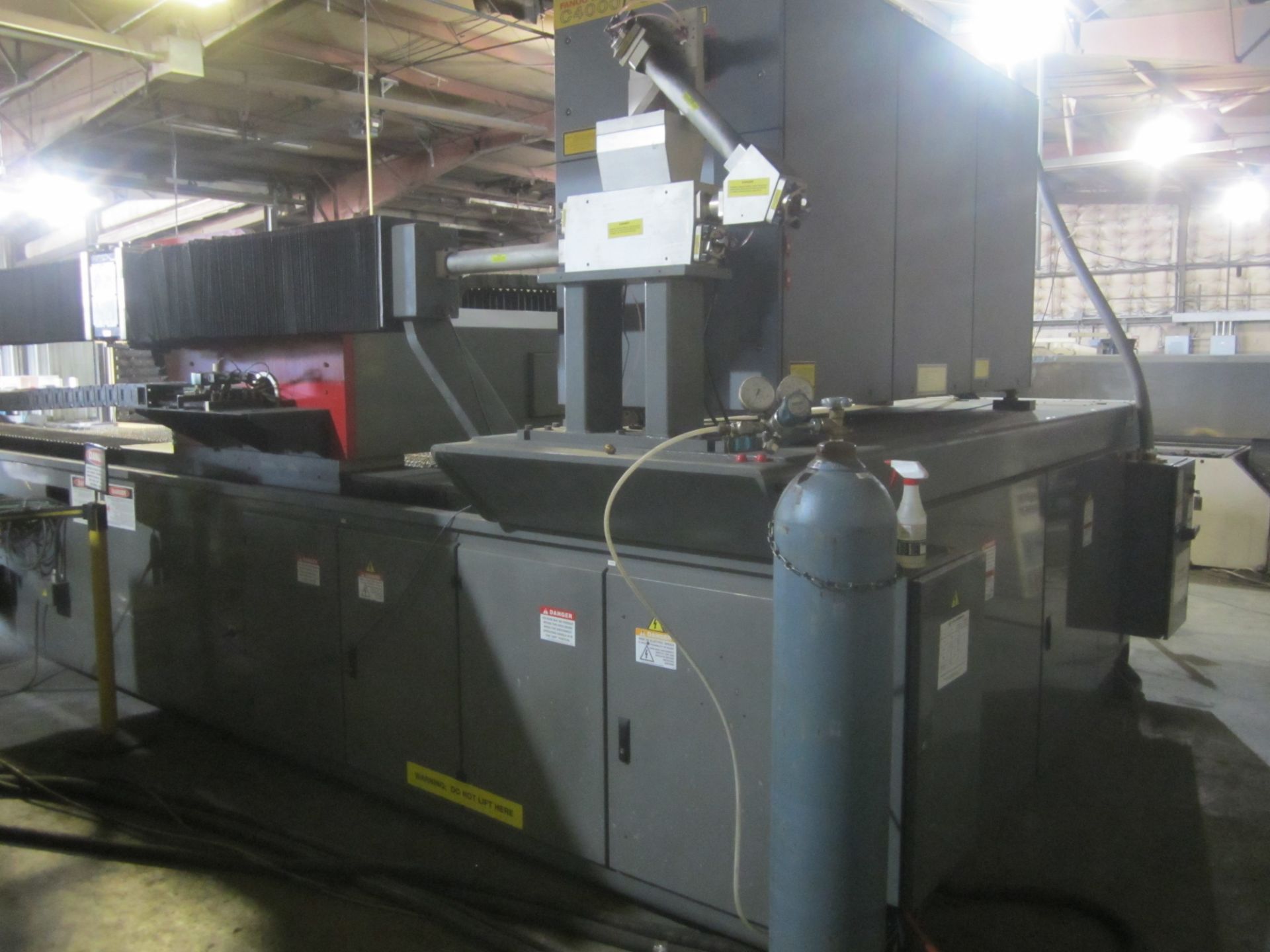 Cincinnati Model CL-840 CNC CO2 Laser, s/n 54830, 6' X 12', New 2012, 4,000 Watt, Max. Cutting - Image 10 of 23