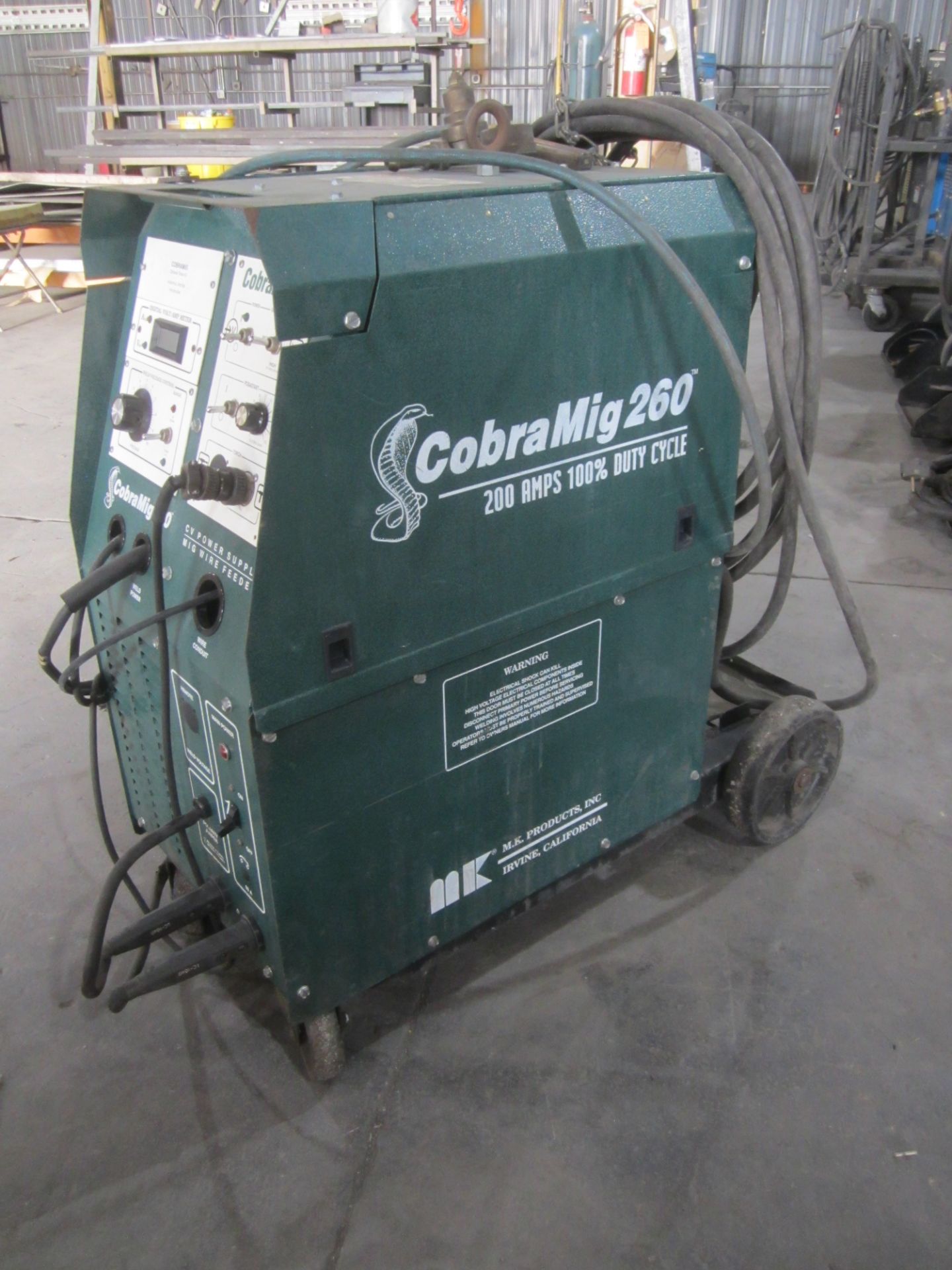 Cobra Mig 260 Mig Welder, s/n 02-2107, Single Phase - Image 2 of 6