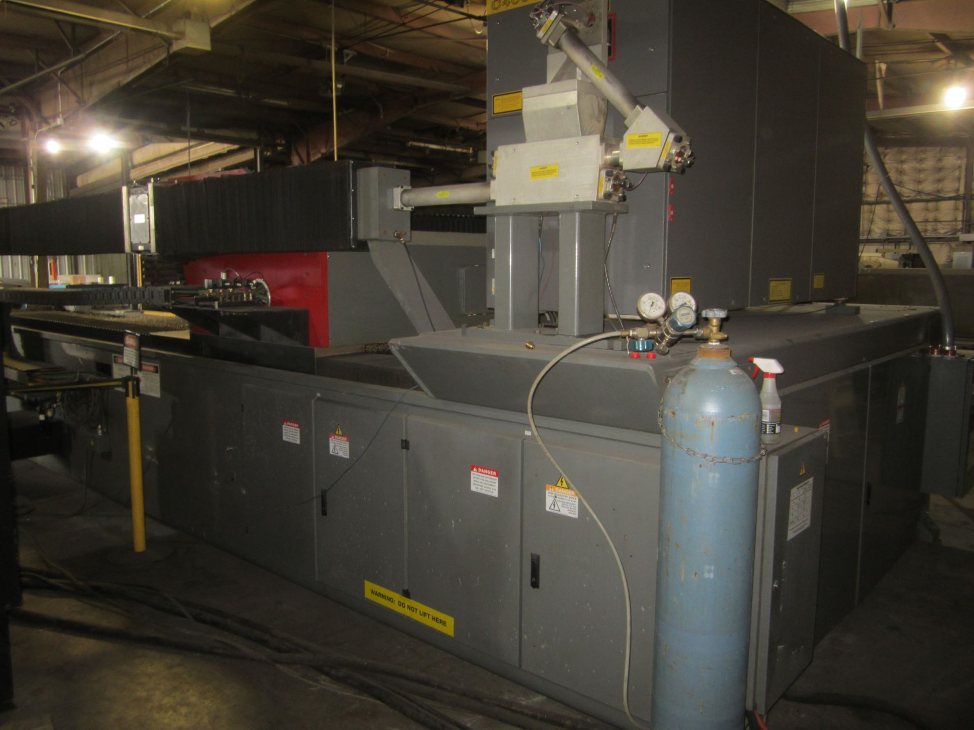 Cincinnati Model CL-840 CNC CO2 Laser, s/n 54830, 6' X 12', New 2012, 4,000 Watt, Max. Cutting - Image 11 of 23