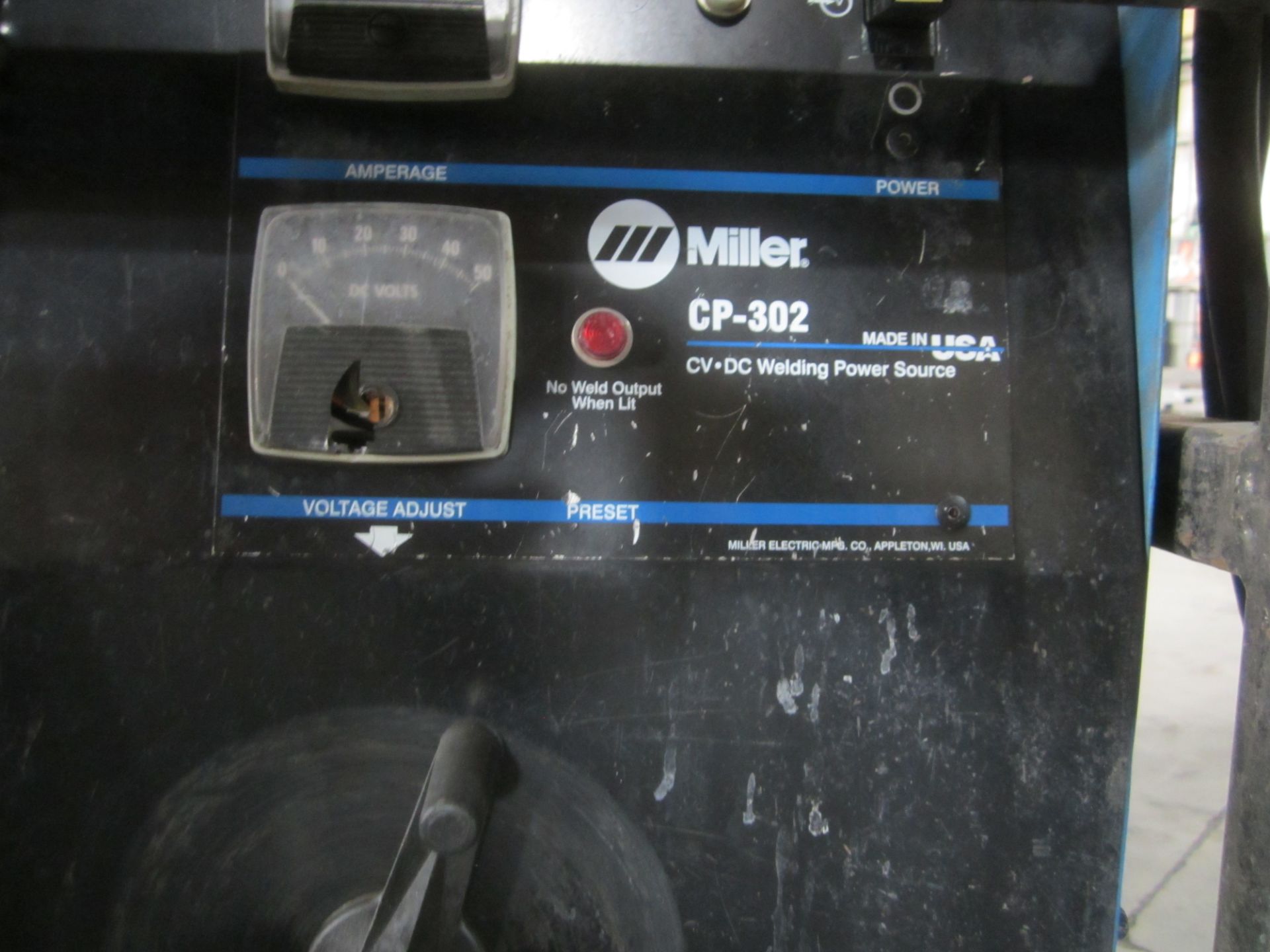 Miller CP-302 Mig Welder, s/n KJ156226, With Miller S22A Wire Feeder - Image 6 of 7