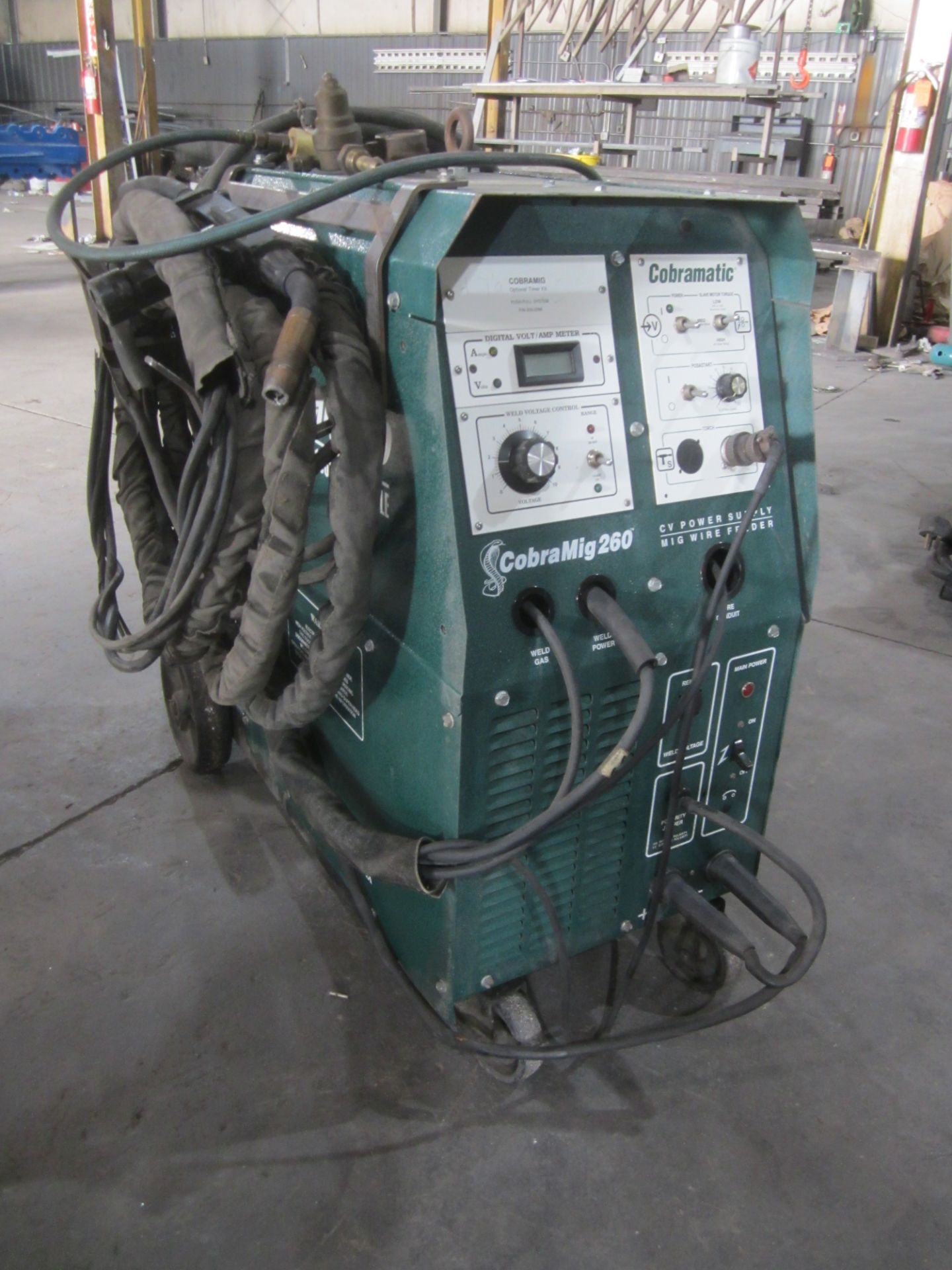 Cobra Mig 260 Mig Welder, s/n 02-2107, Single Phase