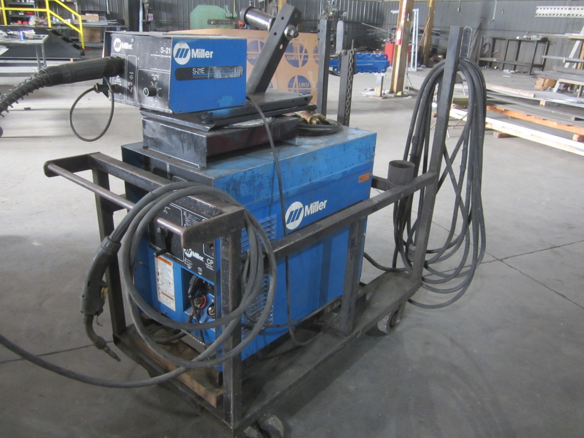 Miller CP-300 Mig Welder, s/n KB030296, With Miller S21E Wire Feeder - Image 2 of 7