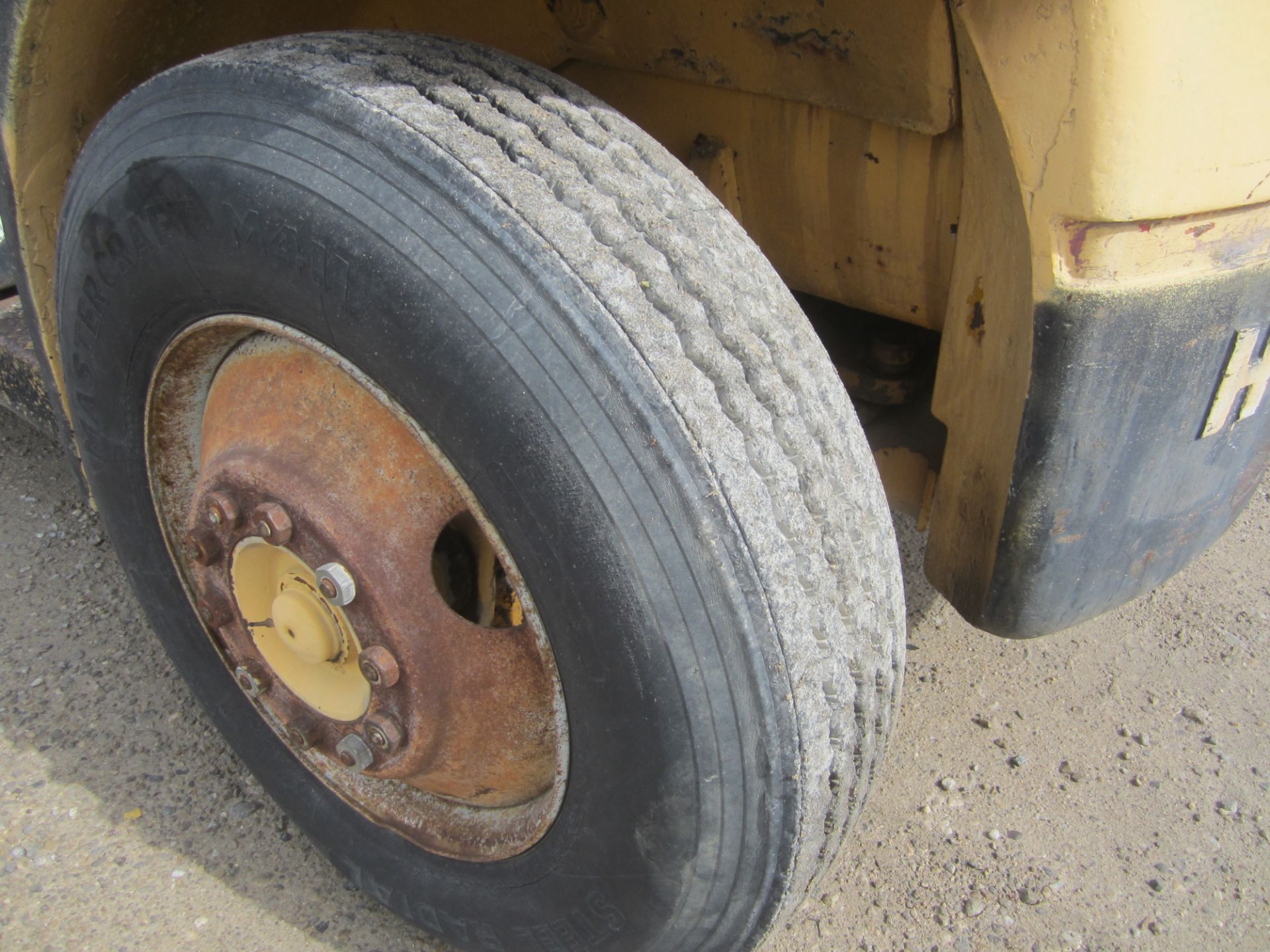 Hyster Yard Fork Lift, s/n B7P3454K, Estimated 18,000 Lb. Capacity, Diesel, Pneumatic Tires, Dual - Image 8 of 18