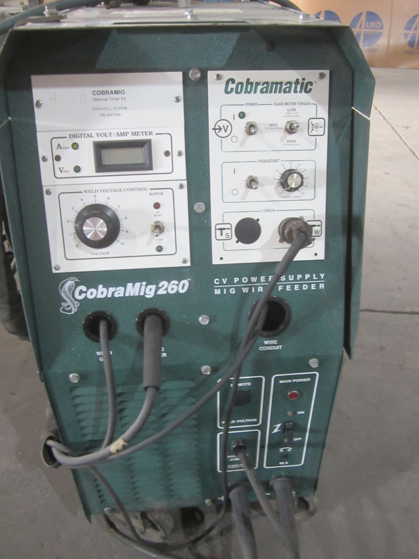 Cobra Mig 260 Mig Welder, s/n 02-2107, Single Phase - Image 5 of 6