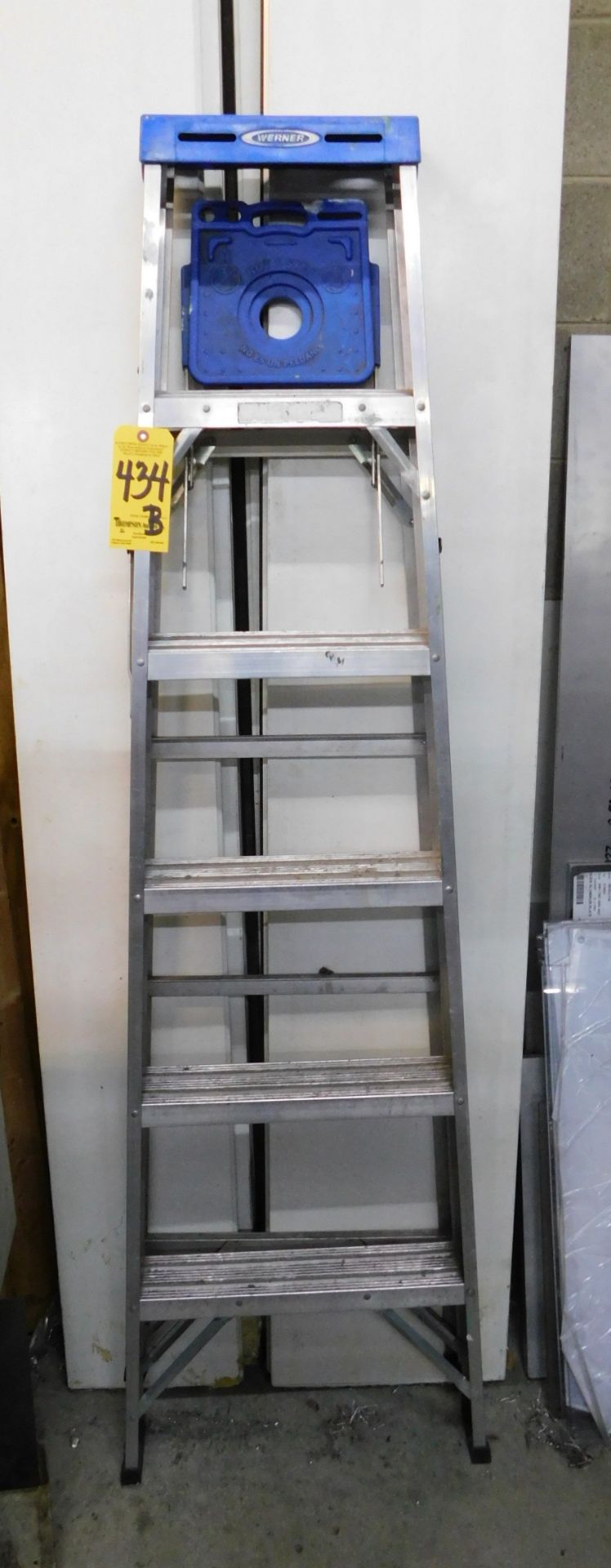 Werner Aluminum Step Ladder, 6'