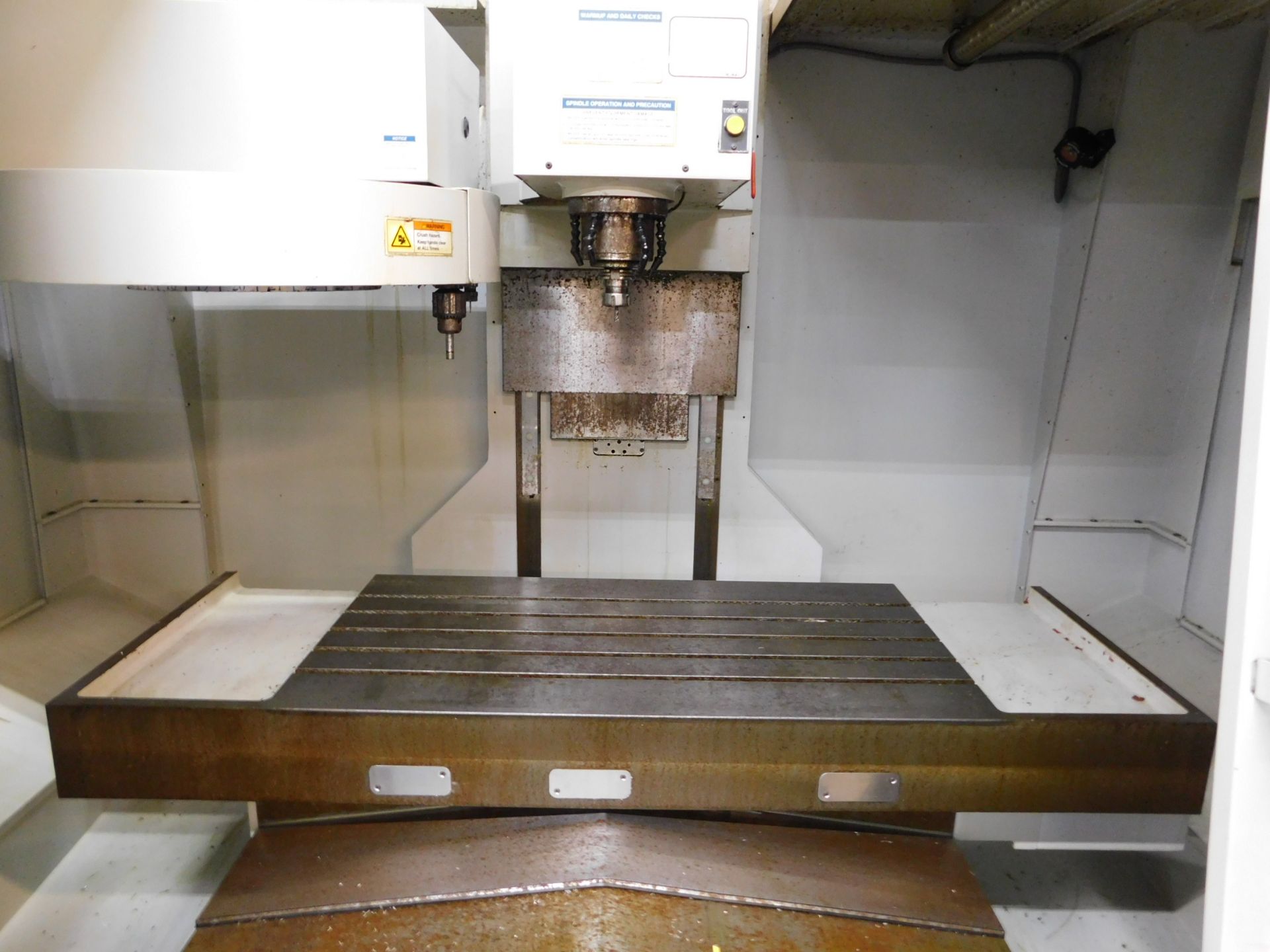 Milltronics Model VM-22 CNC Vertical Machining Center, s/n 12130, Series D, Centurian 7200 CNC - Image 4 of 15