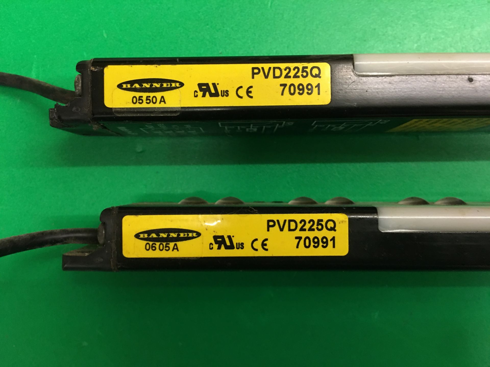 BANNER Engineering Photoelectric 2M QD 8 Channel / 5 Pin Pigtail, Lot of 2, Model PDV225Q, 12-30 VDC - Image 3 of 3