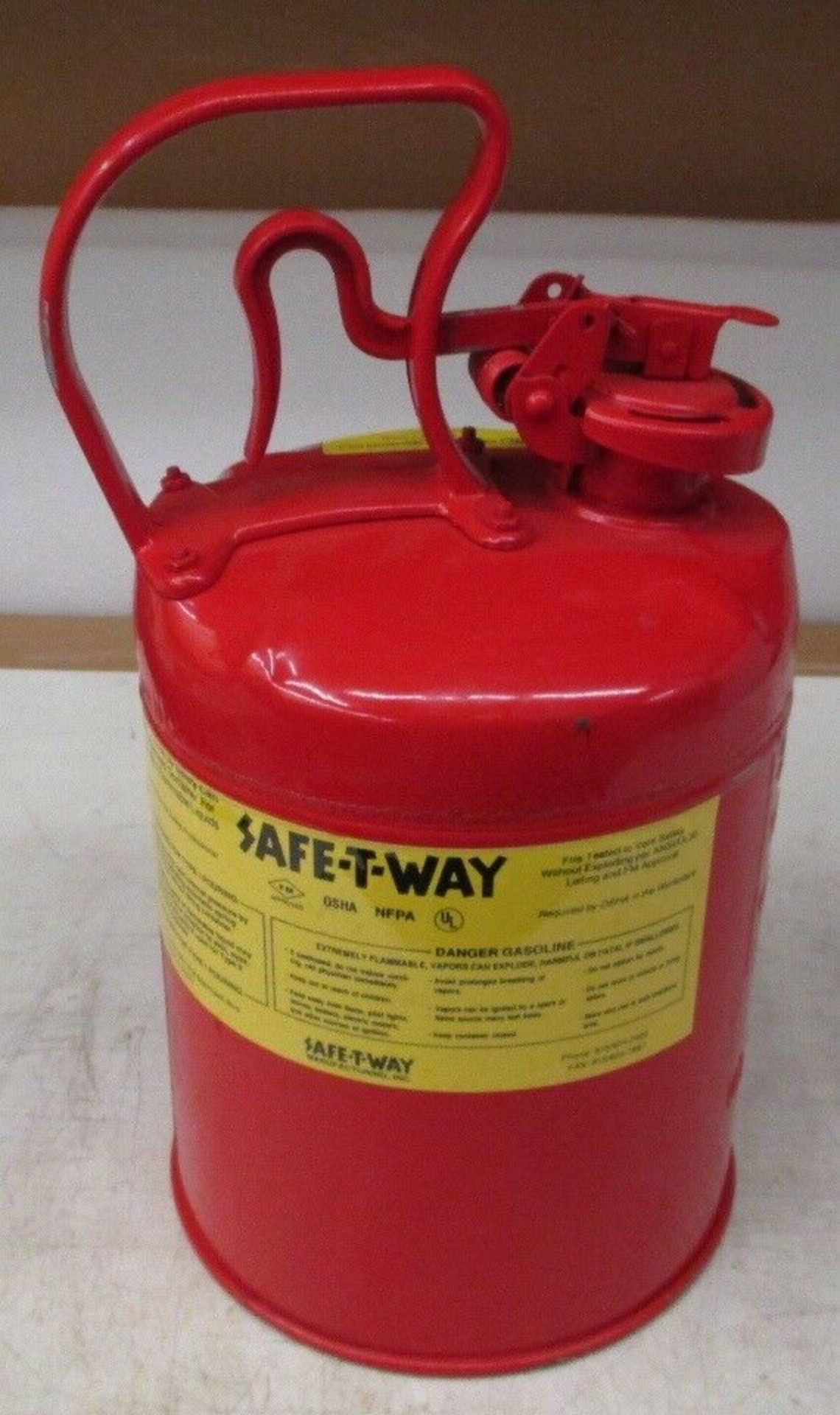Safe-T-Way 2 Gallon Safety Can, New Old Stock