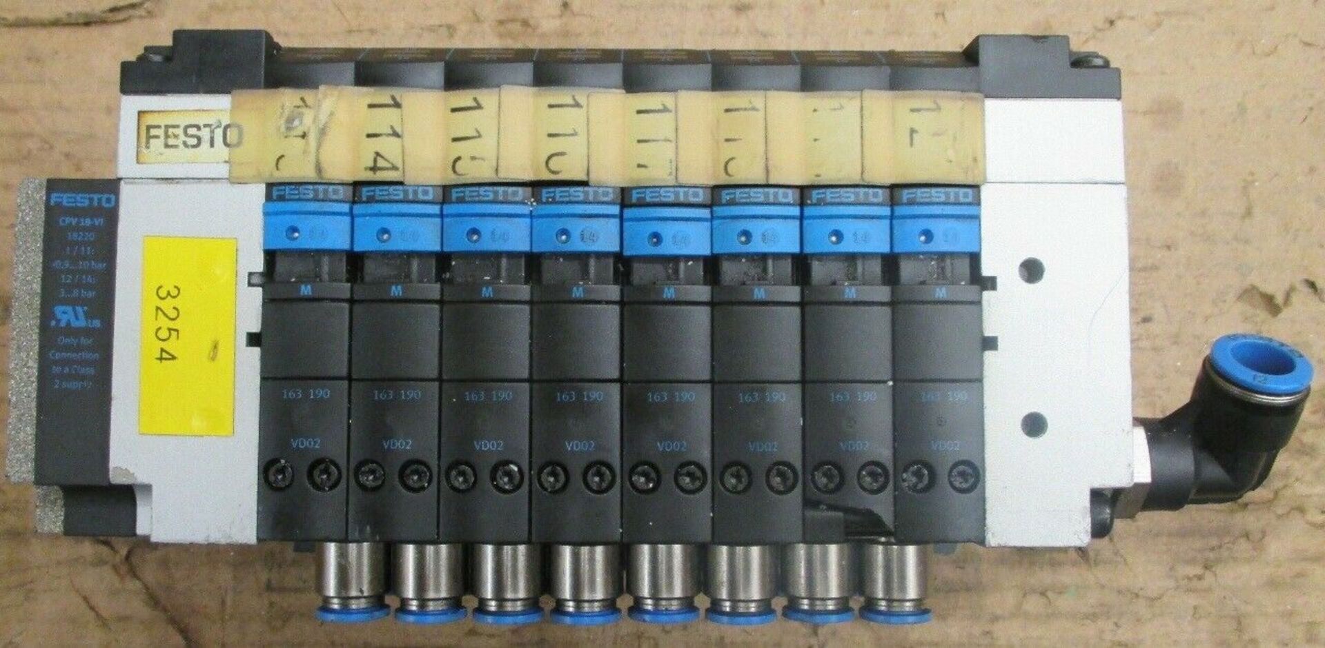 Festo Valve Model: CPV18-VI 24VDC