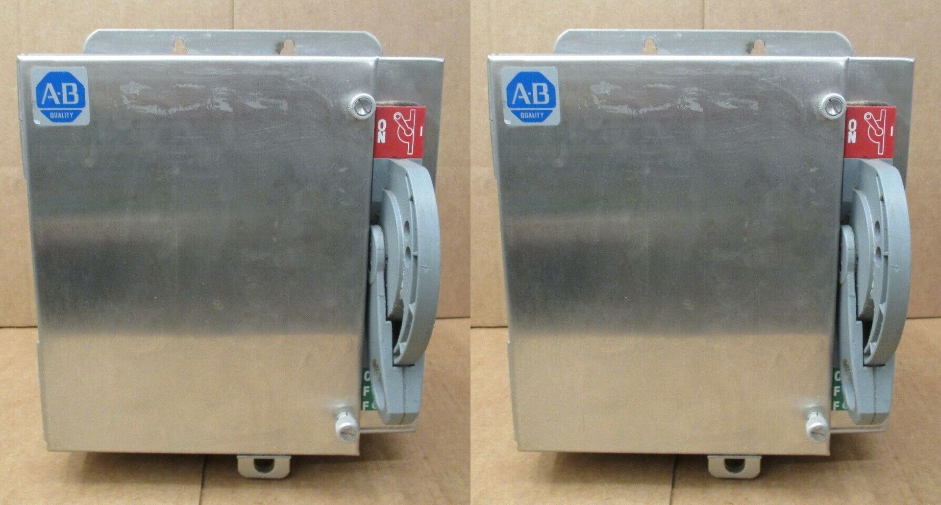 Allen Bradley 30 Amp Disconnect 1494F-CNP30-988 600 Volts Series A Type 4 4X Stainless Steel