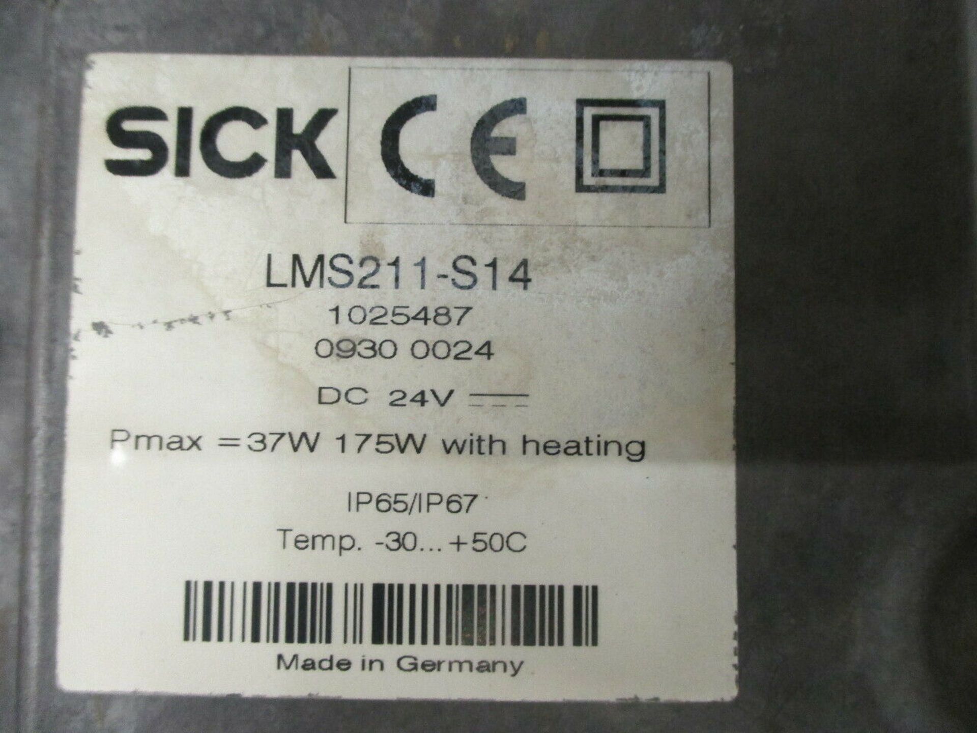 SICK LMS211-S14 1025487 Sensor - Image 5 of 5