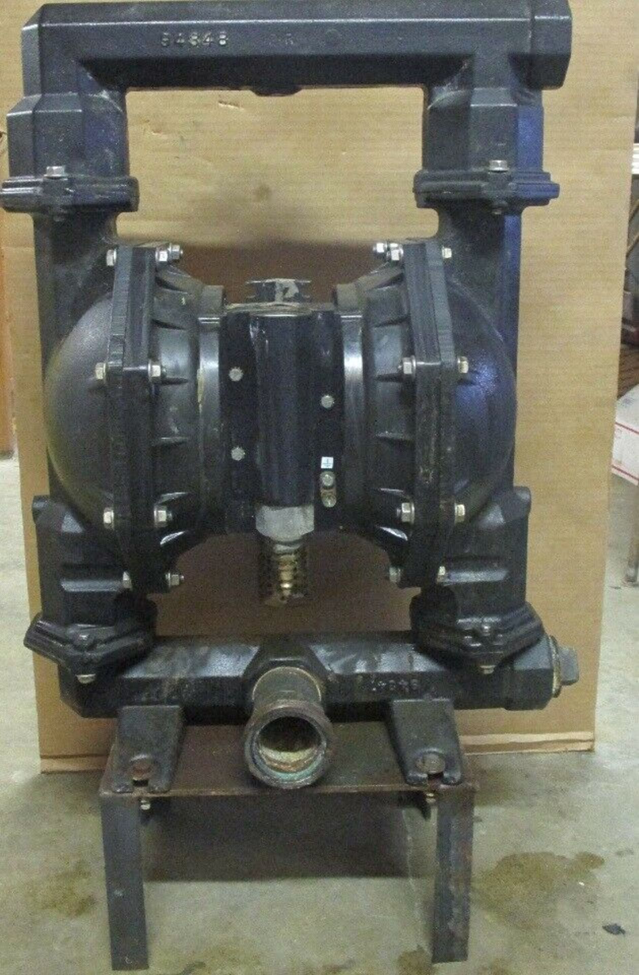 ARO Ingersoll Rand PD20A-ACS-HAA-G Double Diaphragm Pump cast iron - Image 2 of 6