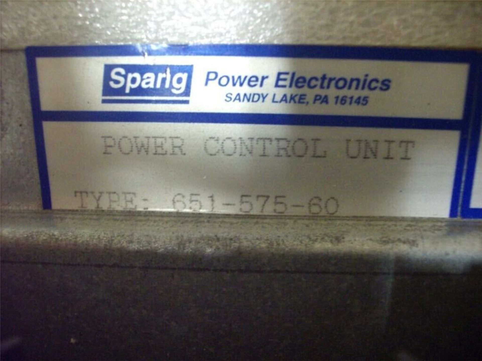 Spang 651-575-60 Power Control Unit - 1-Phase 60A / AC Output - Image 6 of 7