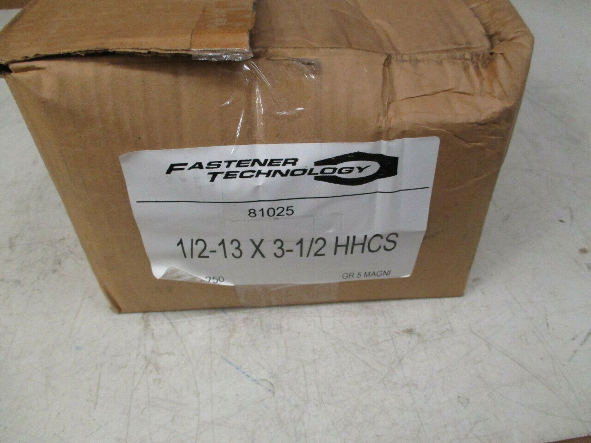 Fastener Technology 1/2-13 X 3-1/2 Grade 5 Corrosion Resistant Hex Head Cap Screw *Box of 250* - Image 2 of 2
