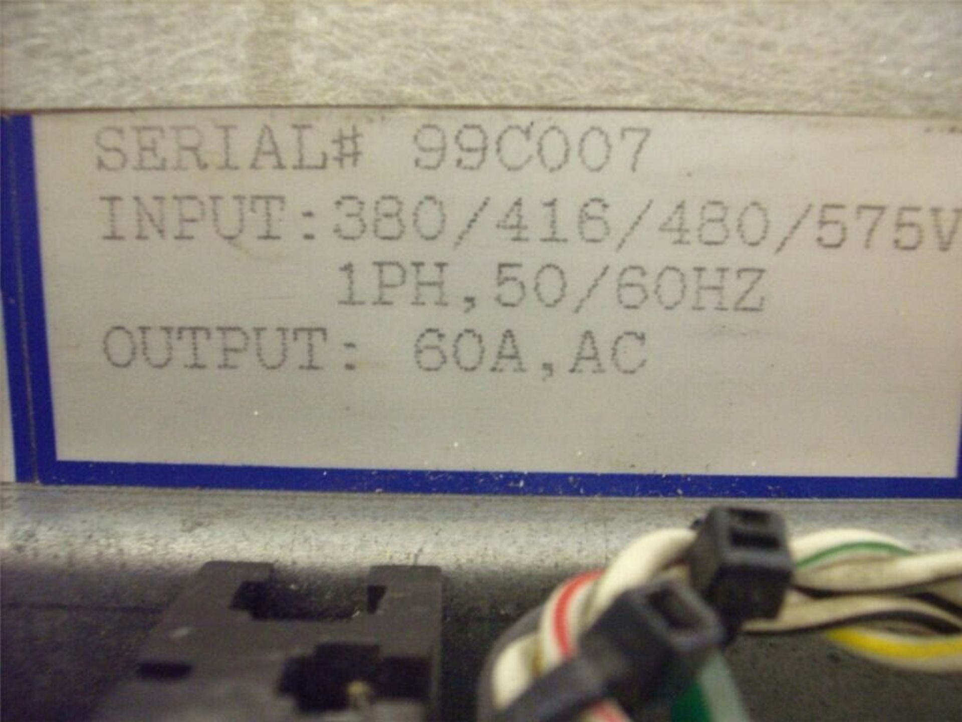 Spang 651-575-60 Power Control Unit - 1-Phase 60A / AC Output - Image 7 of 7