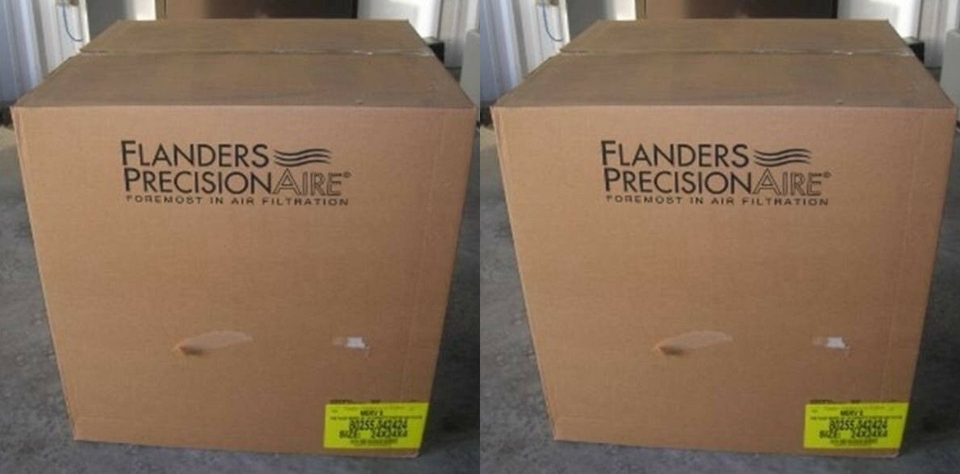 Flanders Precision Aire 24x24x4 Furnace / AC High Capacity Air Filter 6 Pack NEW