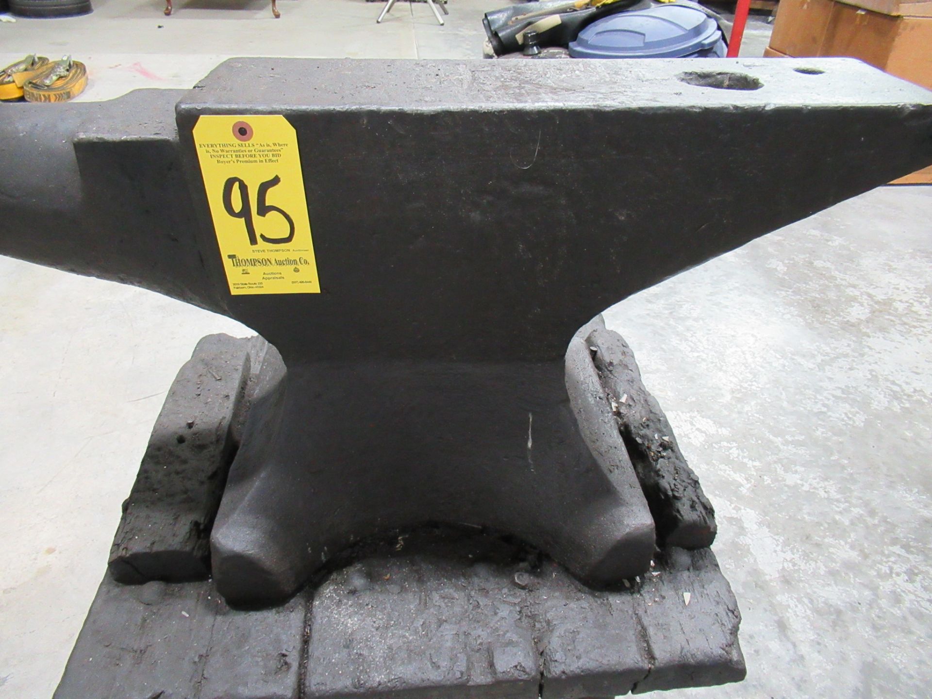 Anvil Est. 500 lbs., 36" Long x 17" Tall x 6.5" Wide - Image 8 of 8