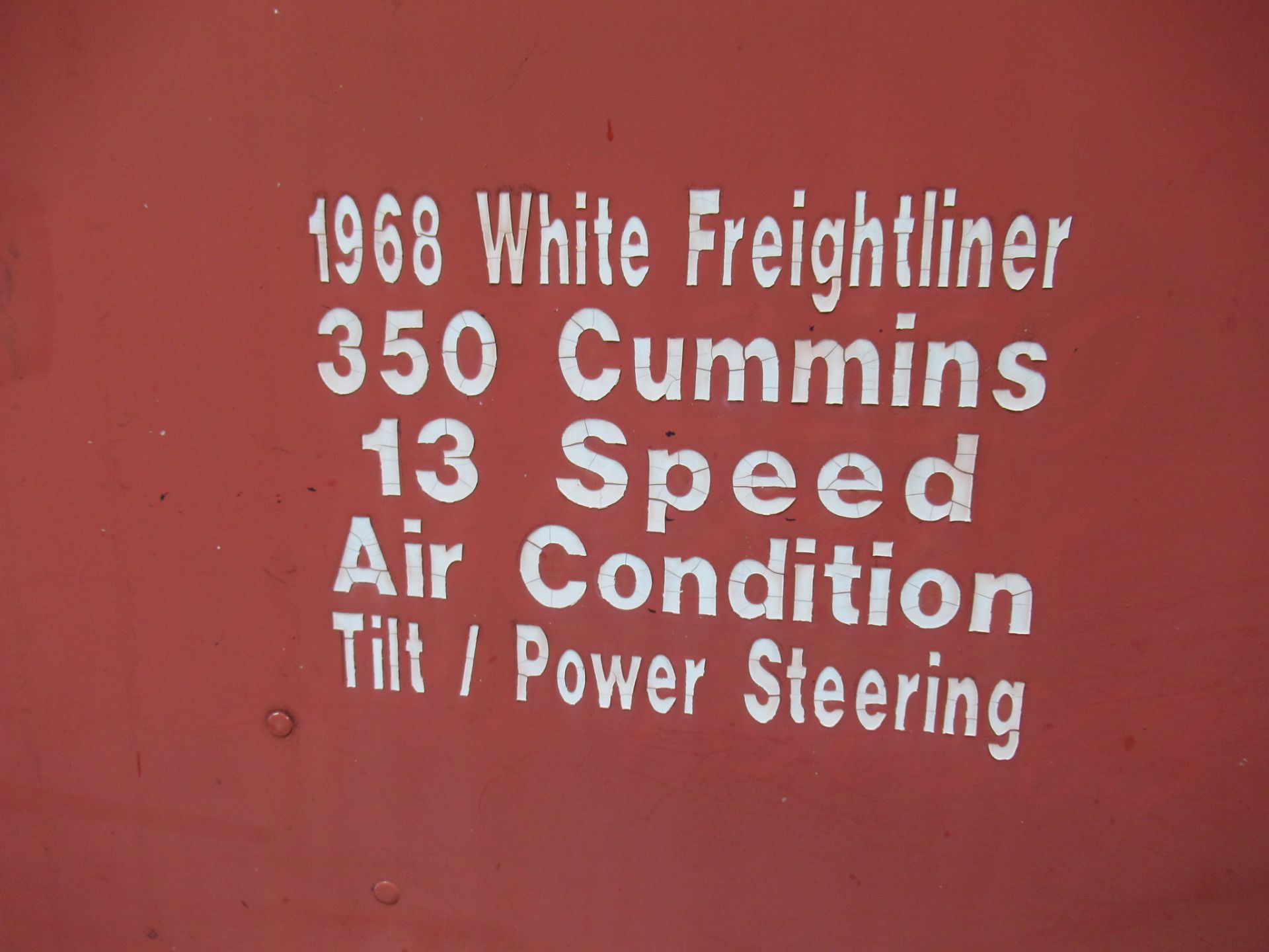 1968 White/Freightliner, 350 Cummins, with Wrecker Body 13-Speed, AC, ( Running ), 617,453 miles - Image 8 of 38