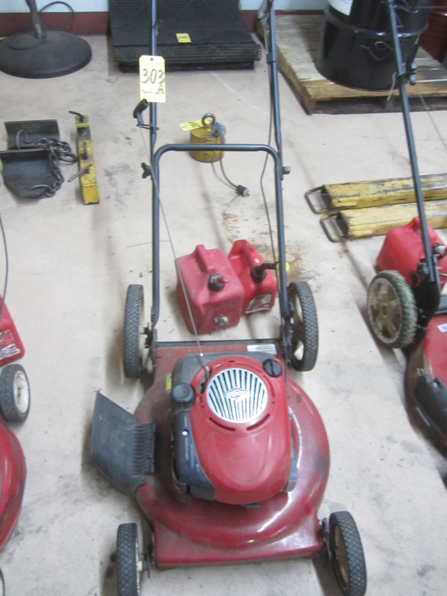 Craftsman 21" Lawn Mower with Trash Cans