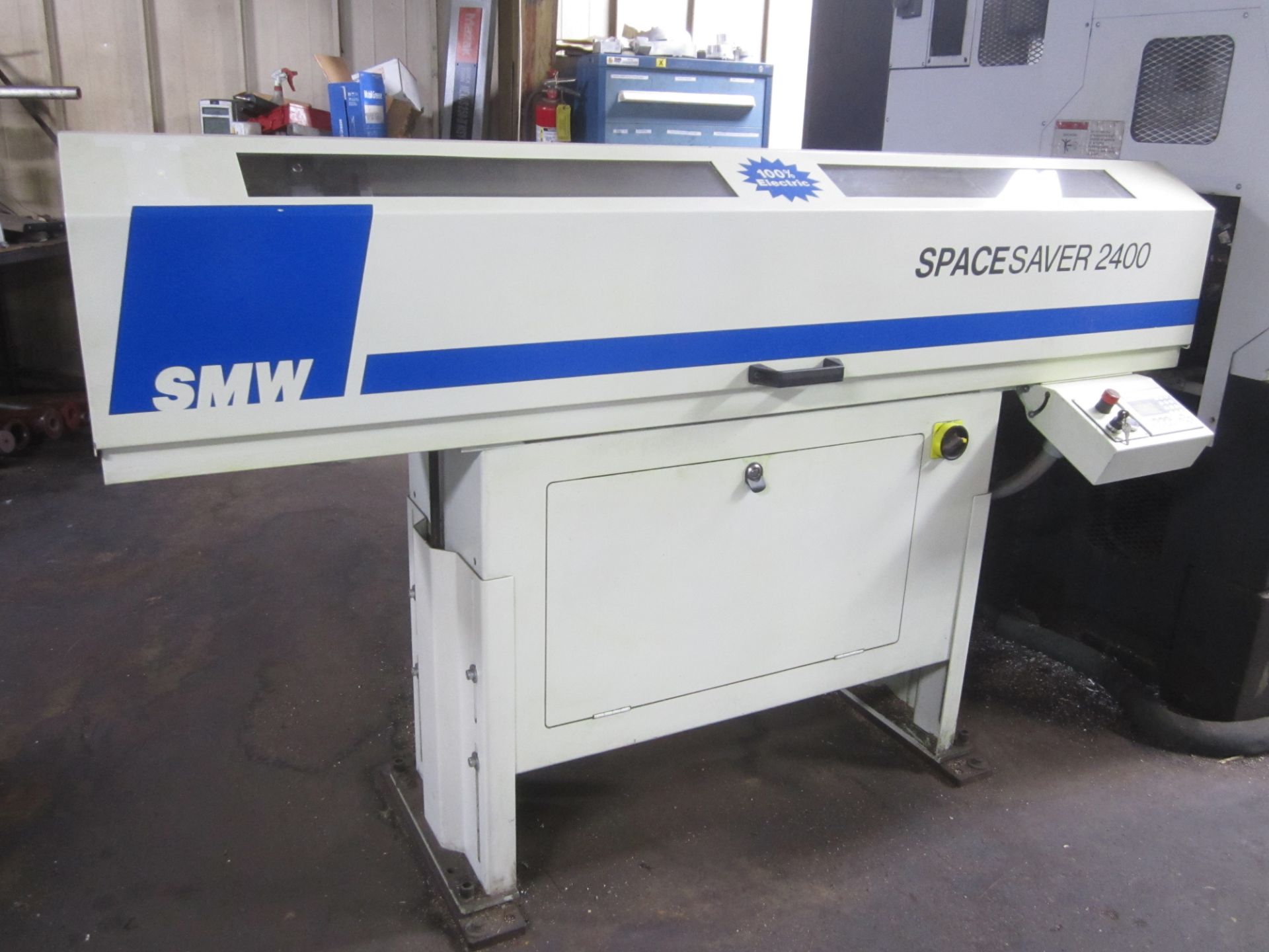 SMW Spacesaver 2400 CNC Bar Feed, s/n 20-650/06/2006, New 2006