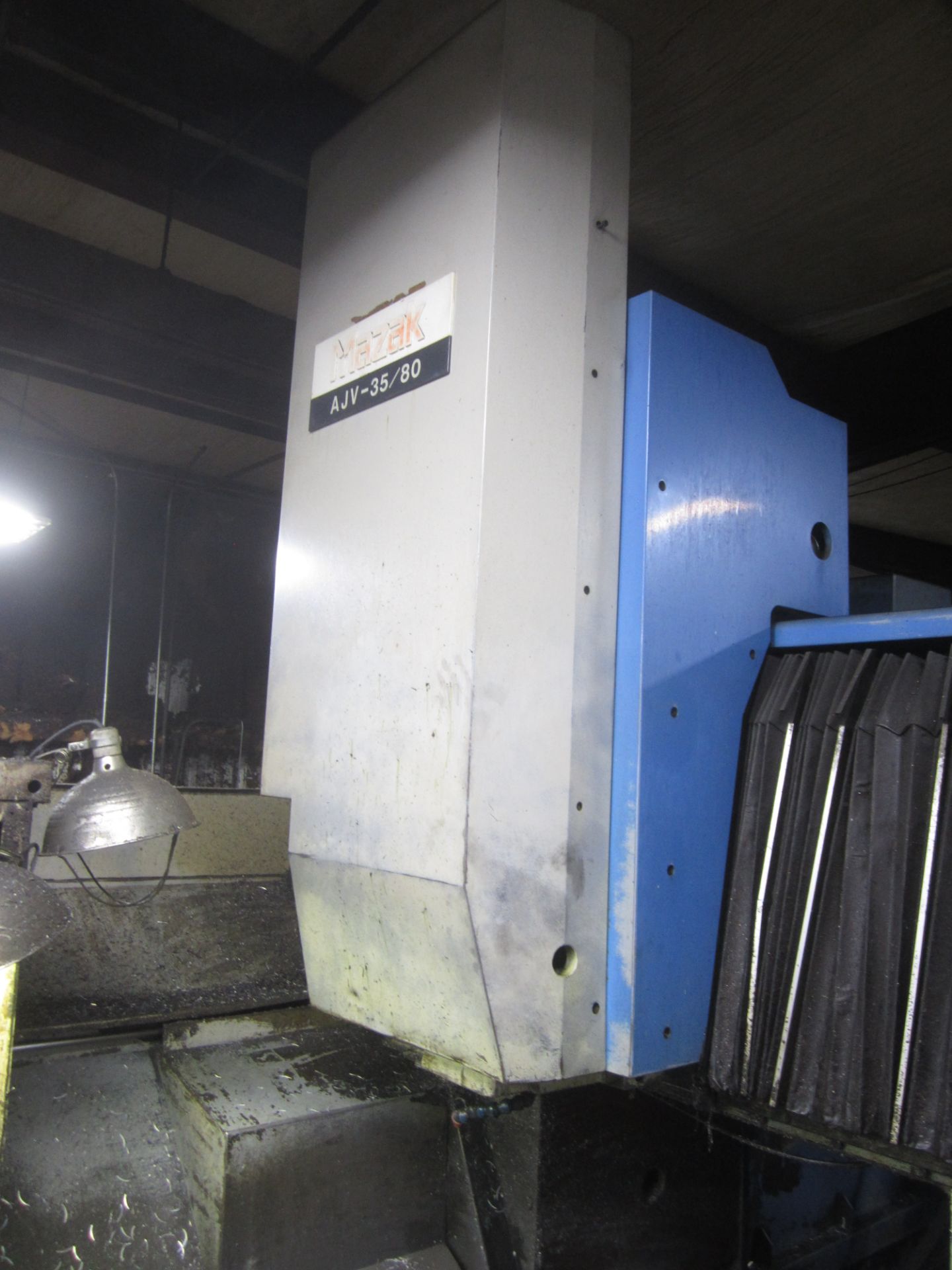 Mazak Model AJV-35/80 CNC Vertical Machining Center, s/n 74343, New 19988, Mazatrol M-32 CNC - Image 4 of 19