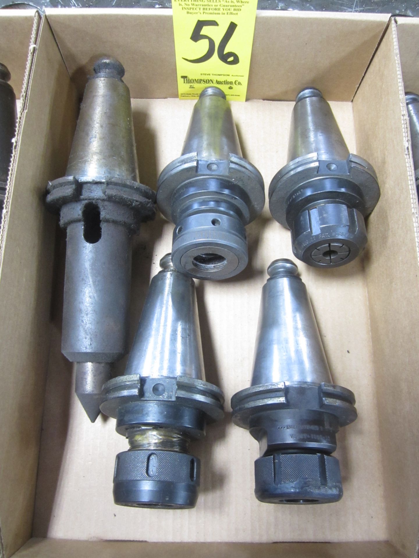 (5) Cat 50 Toolholders