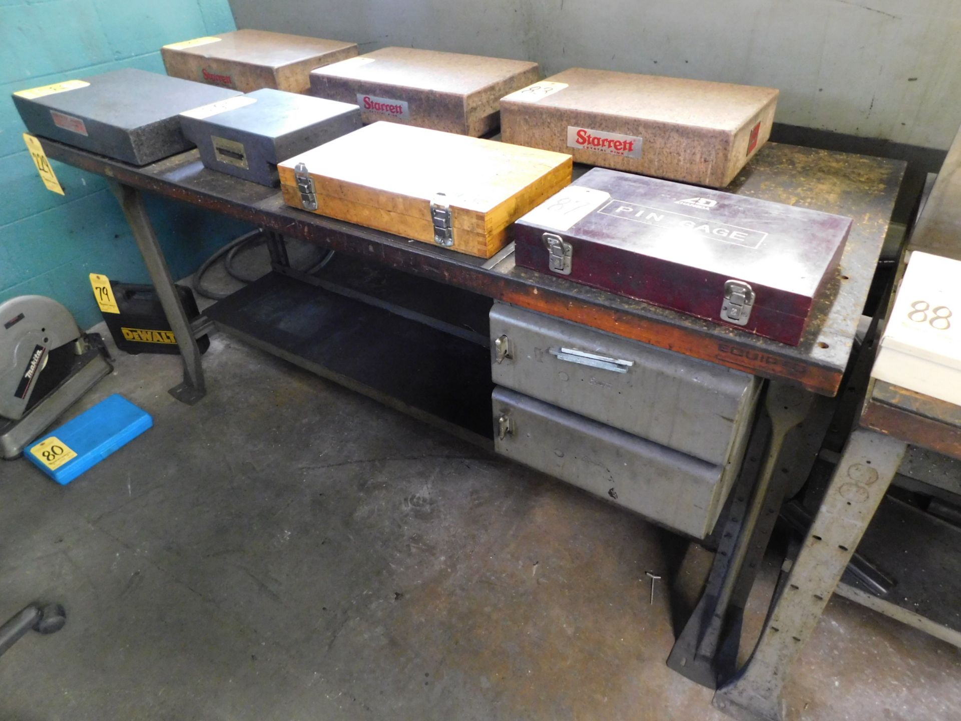 Butcher Block Top Work Bench