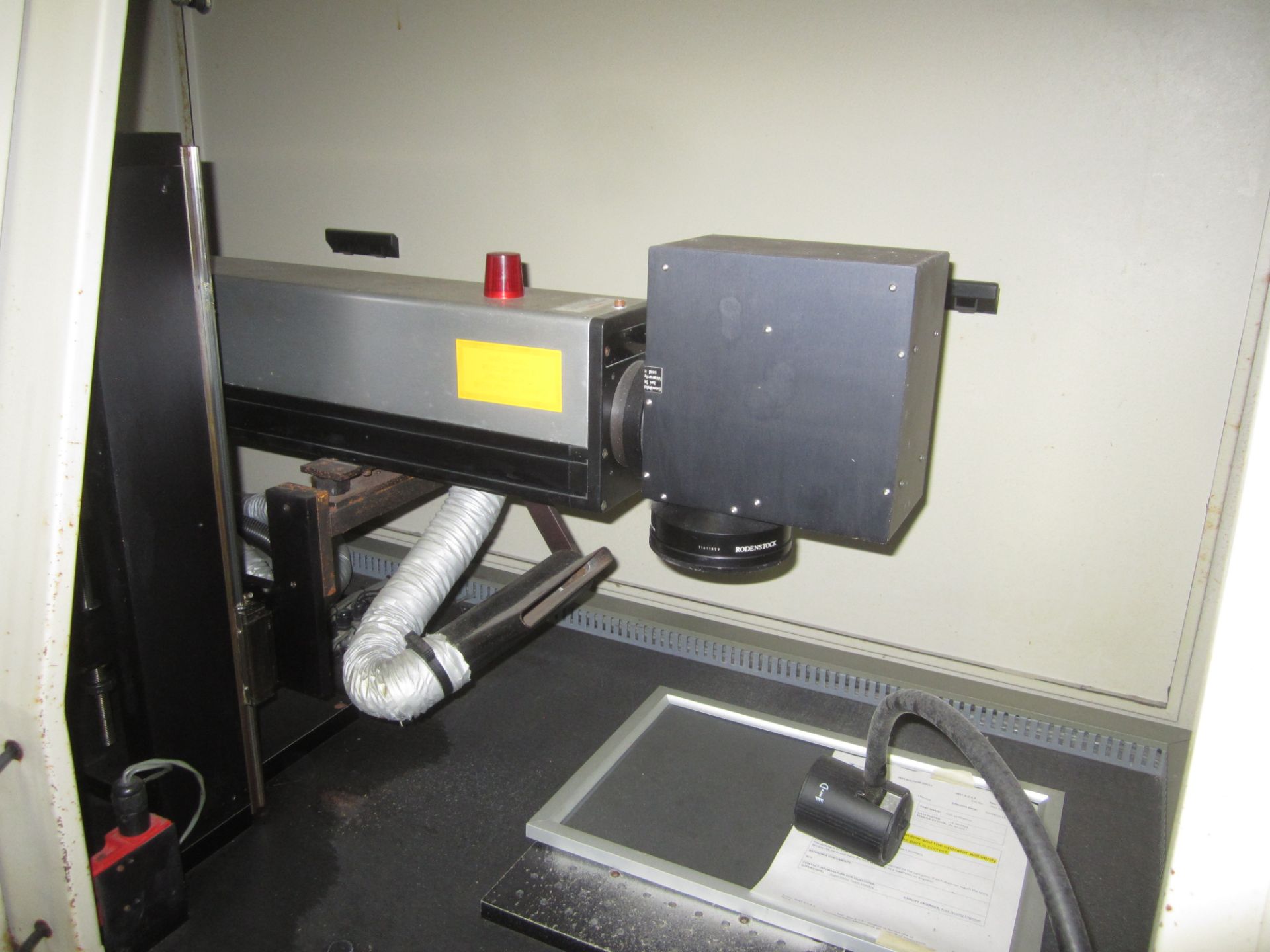Rofin Model LME-1 Laser Parts Marker, 100 Watt, s/n SMY100-110063-215660 - Image 5 of 8