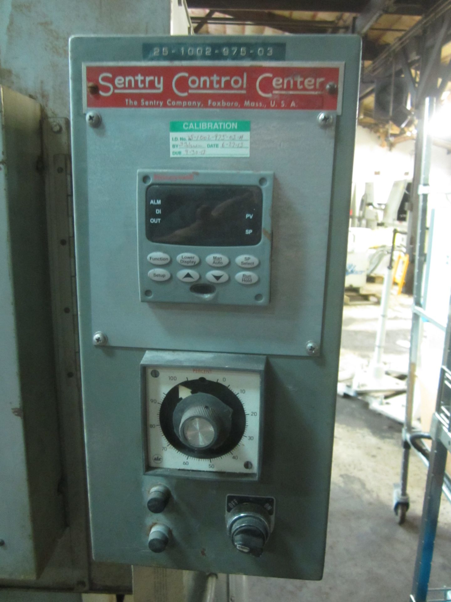 Sentry Model AY Size 5 Electric Furnace, s/n A48730, with Honeywell Digital Control, Inside - Image 3 of 5