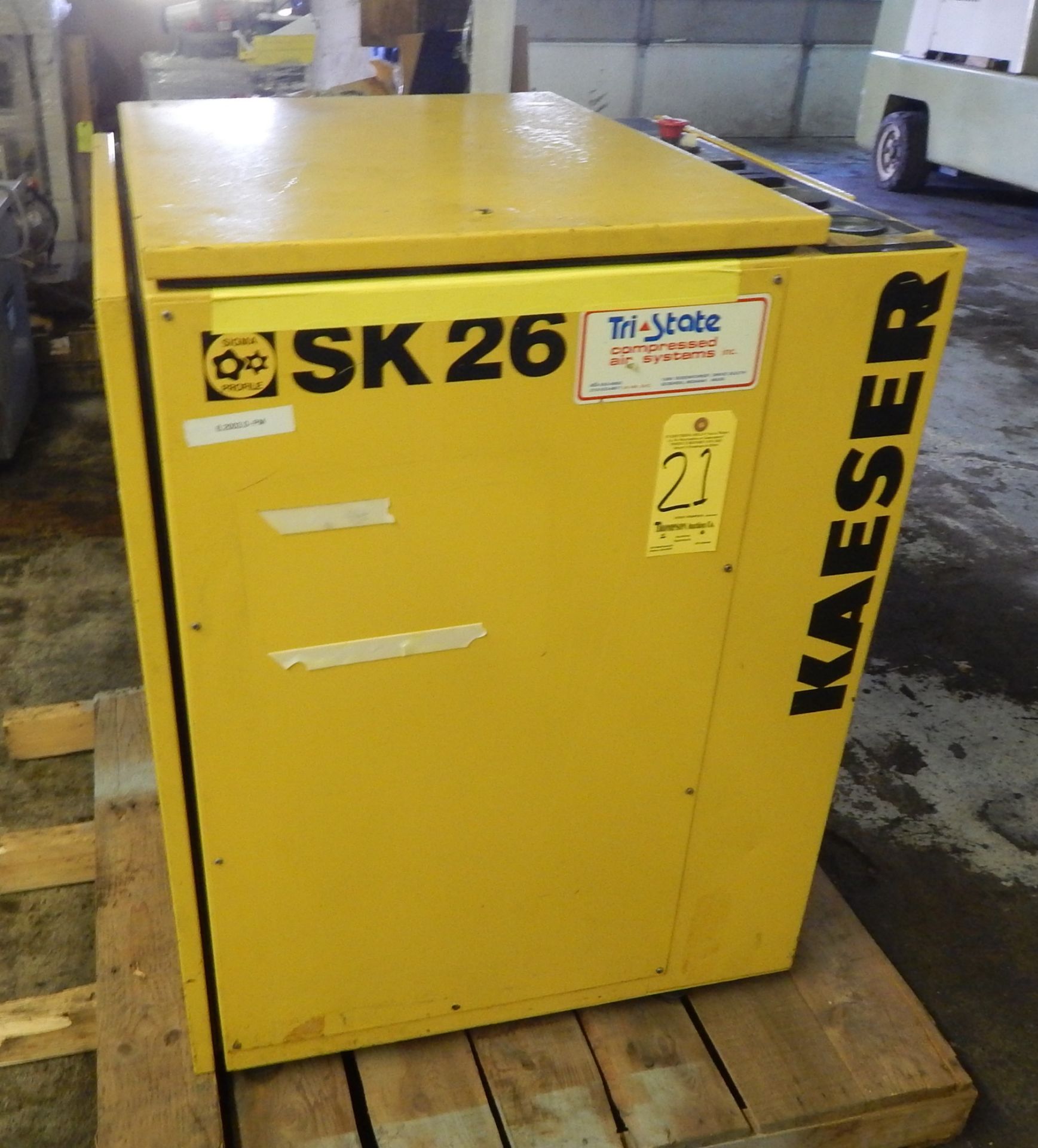 Kaeser Model SK26 Rotary Screw Air Compressor, 20 HP, 78 CFM at 125 PSI - Image 2 of 4